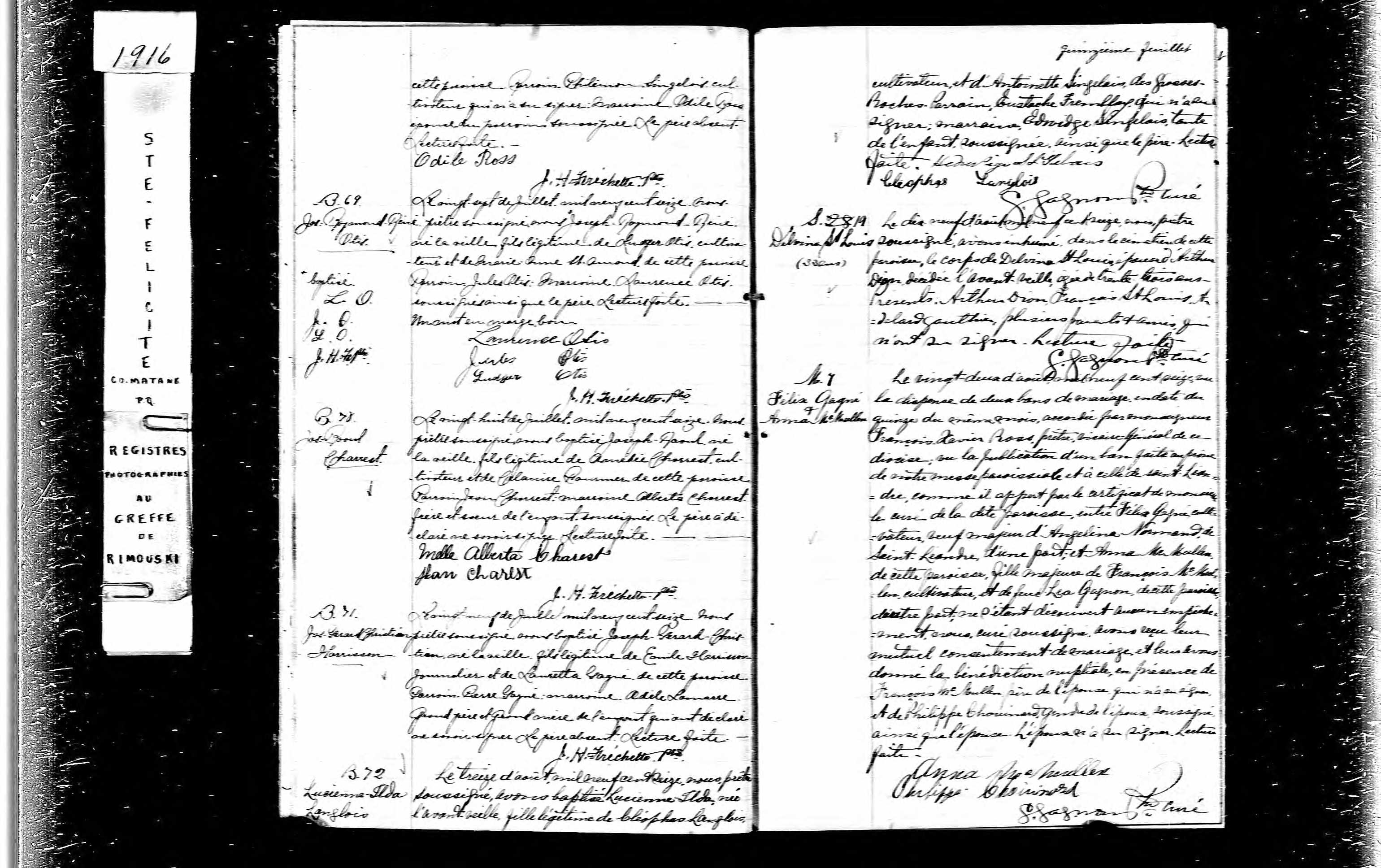 Acte de mariage en troisièmes noces Acte de mariage en troisièmes noces
