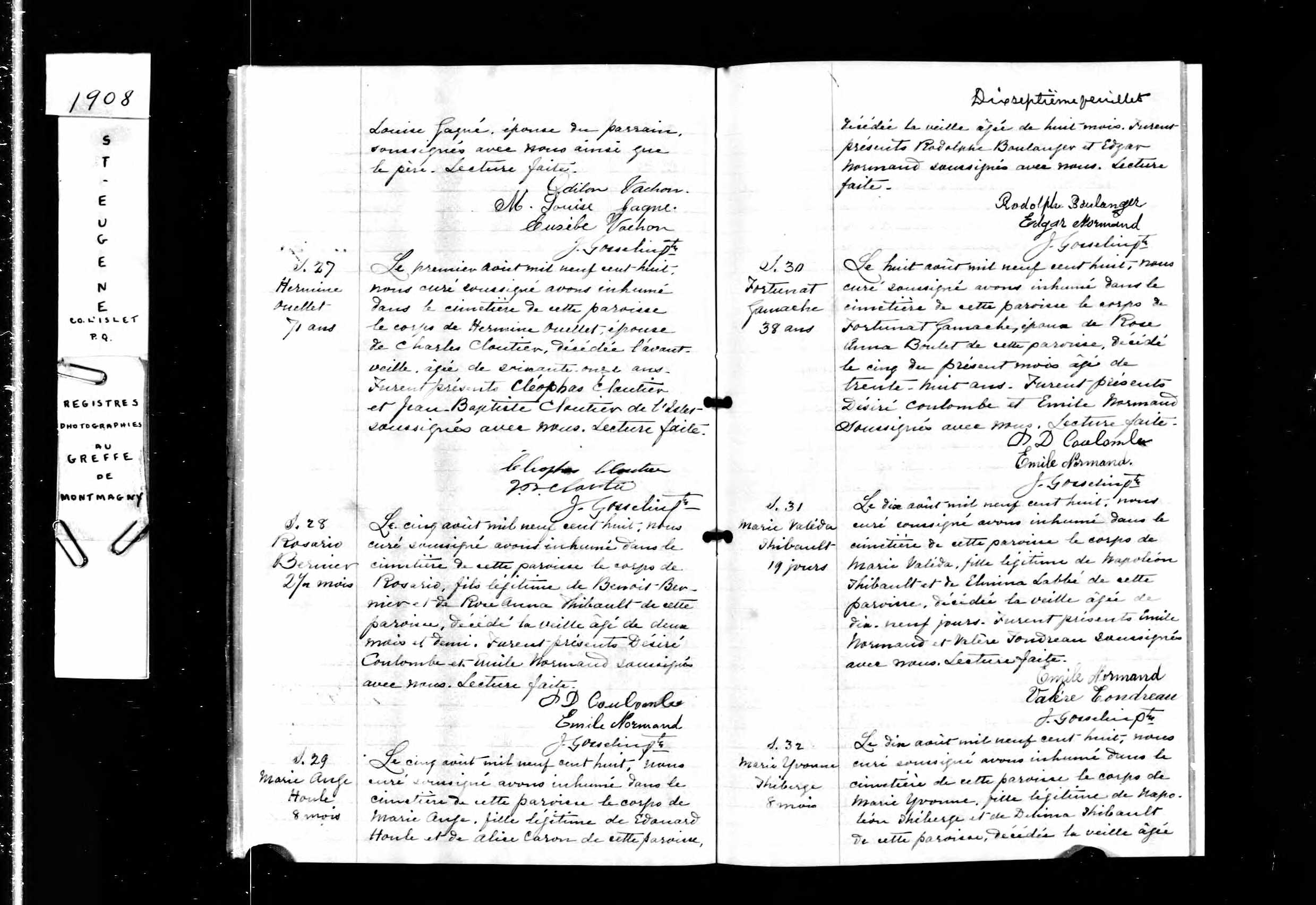 Acte de baptême