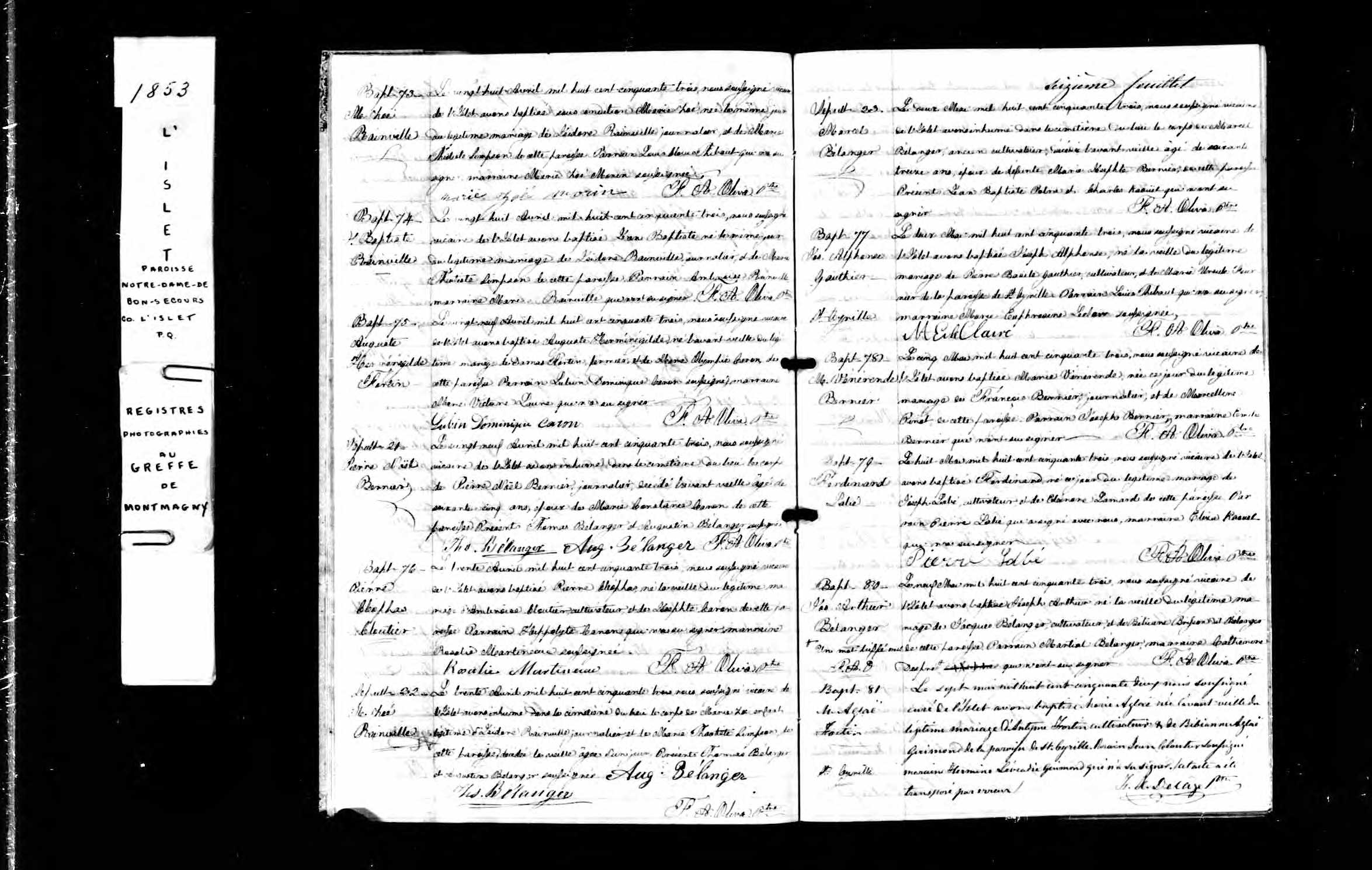 Acte de baptême