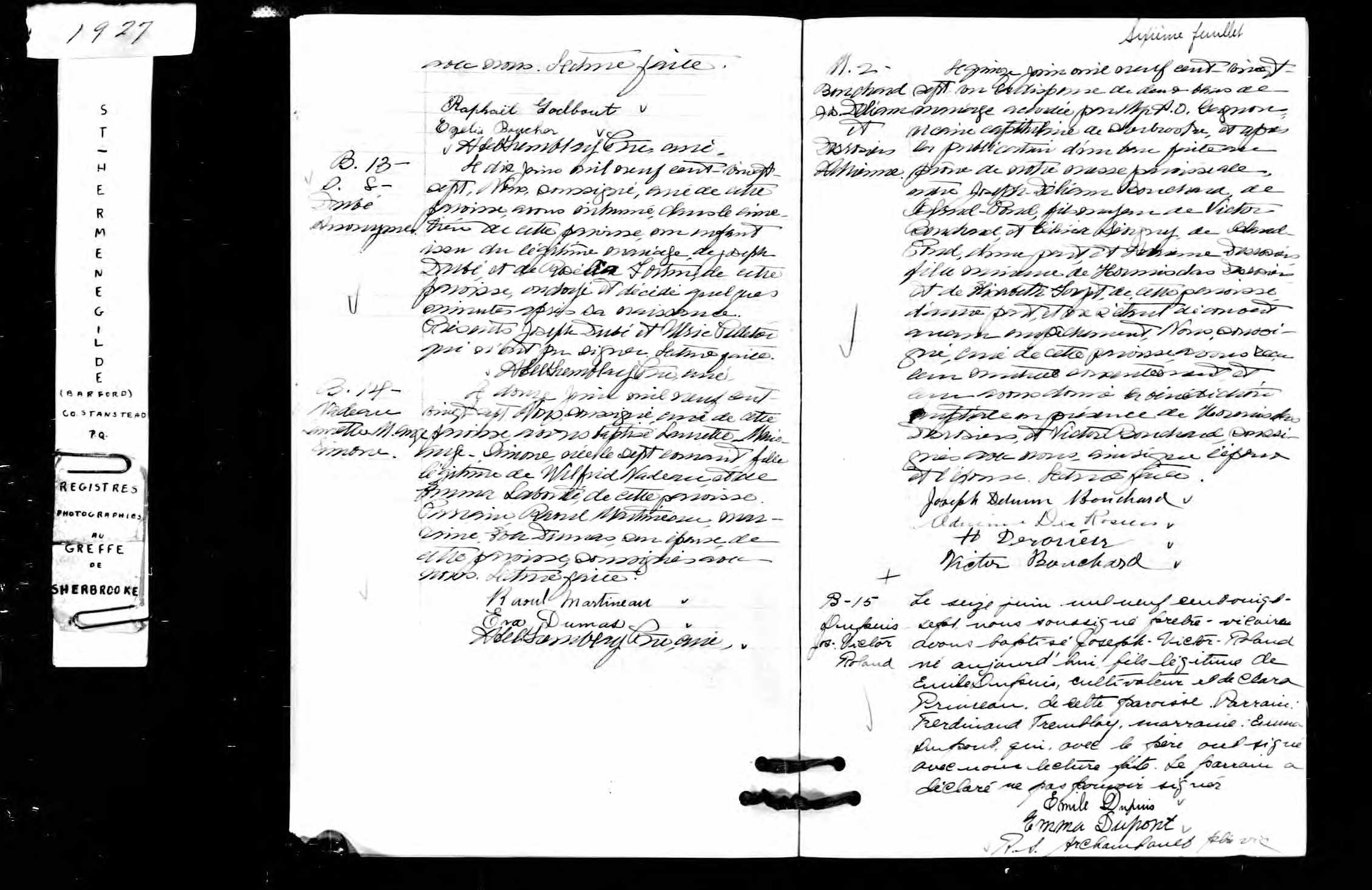 Acte de baptême