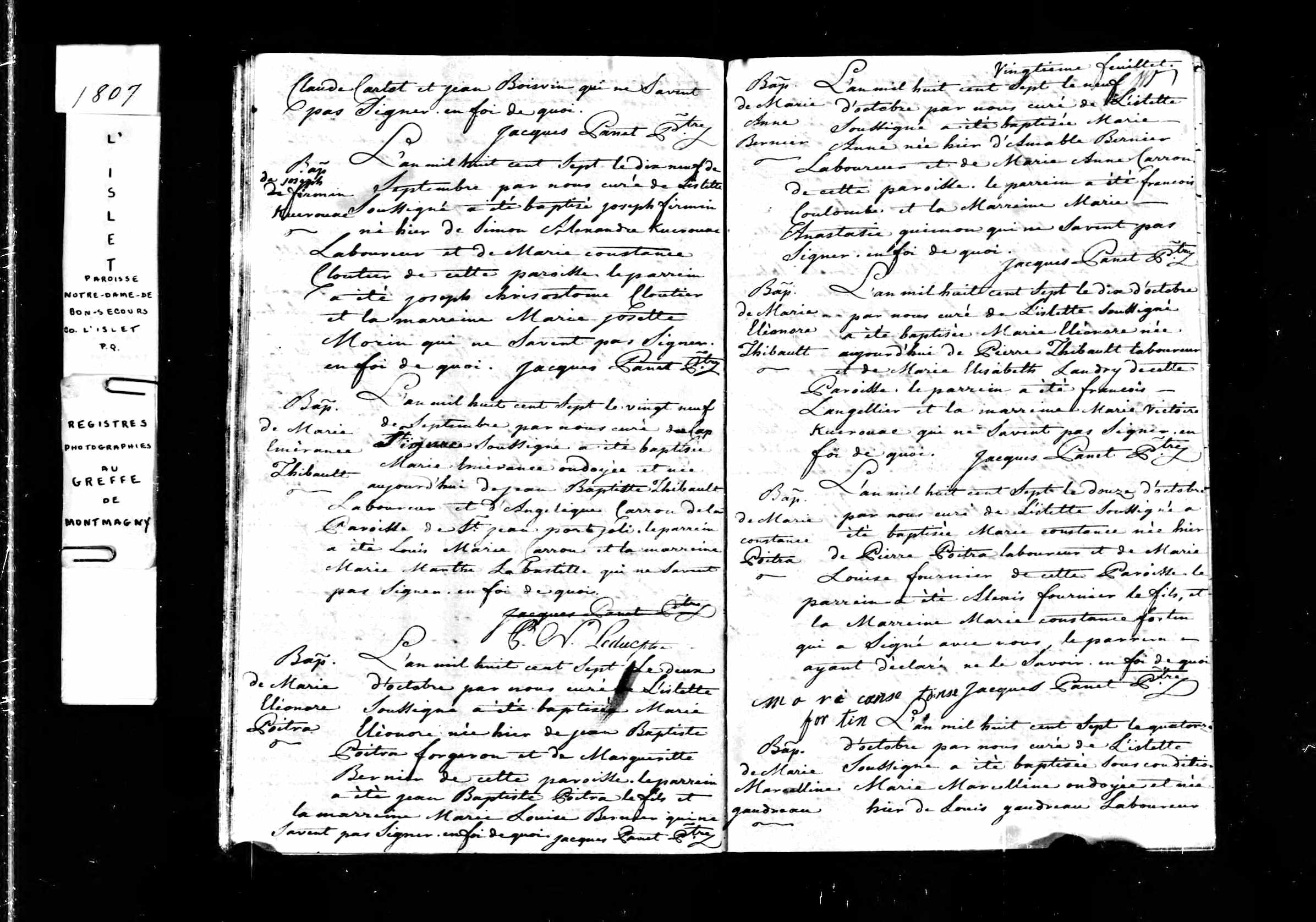 Acte de baptême Acte de baptême
