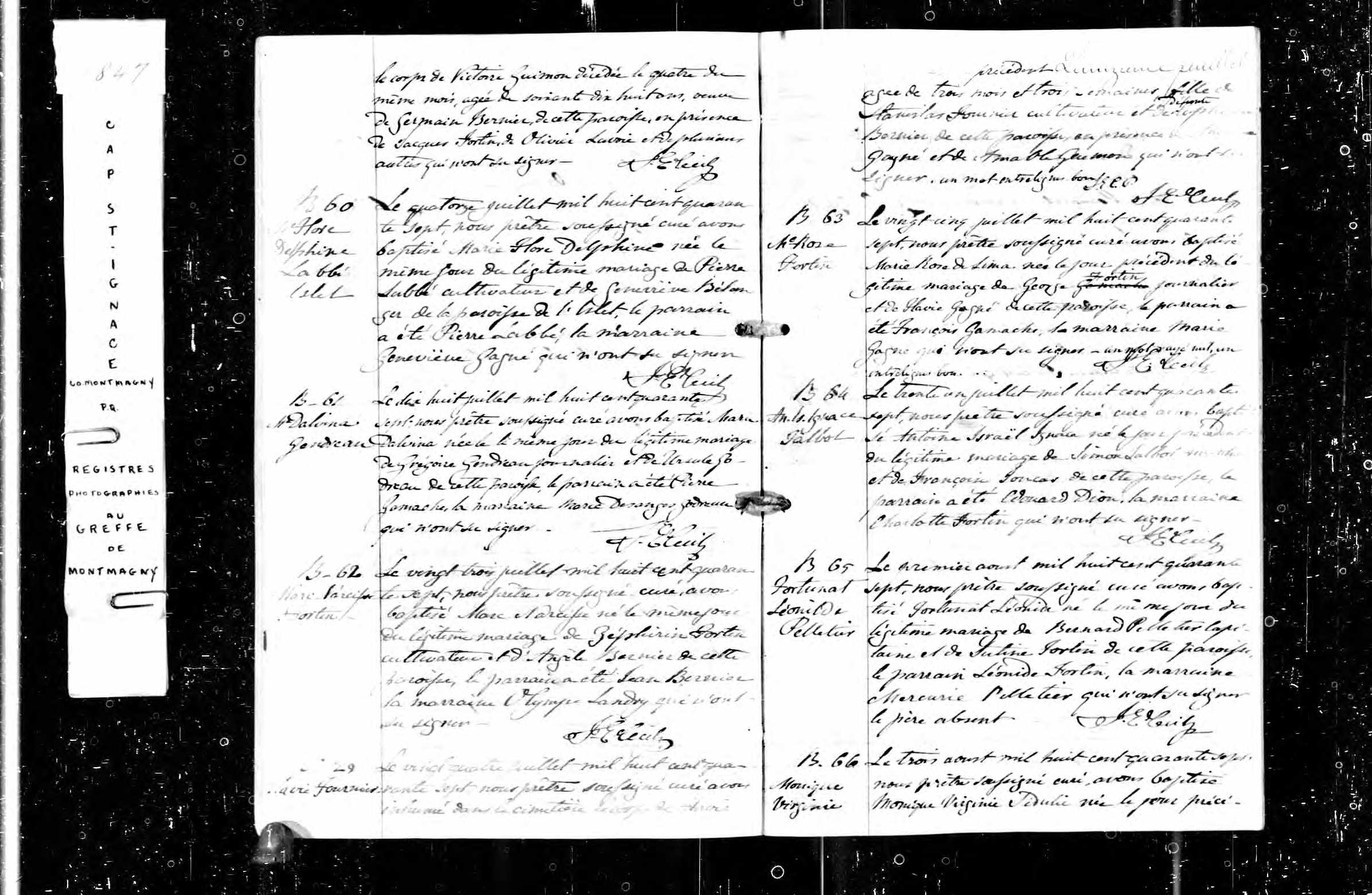 Acte de baptême Acte de baptême