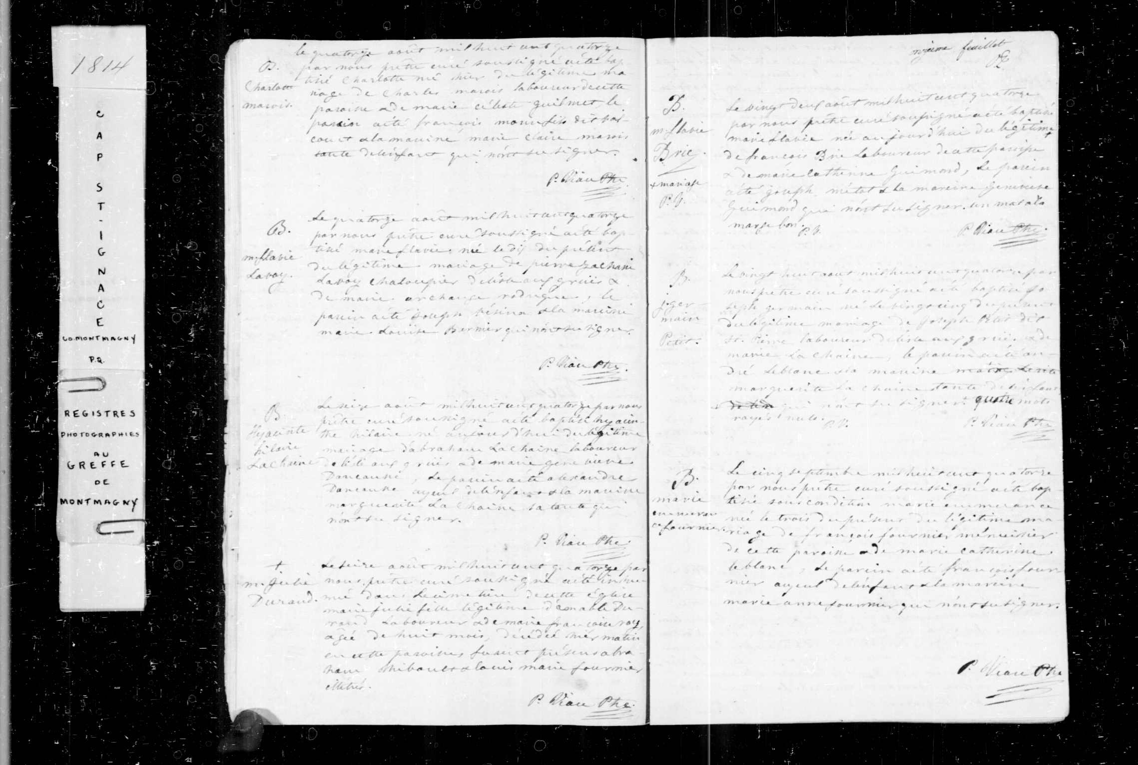 Acte de baptême