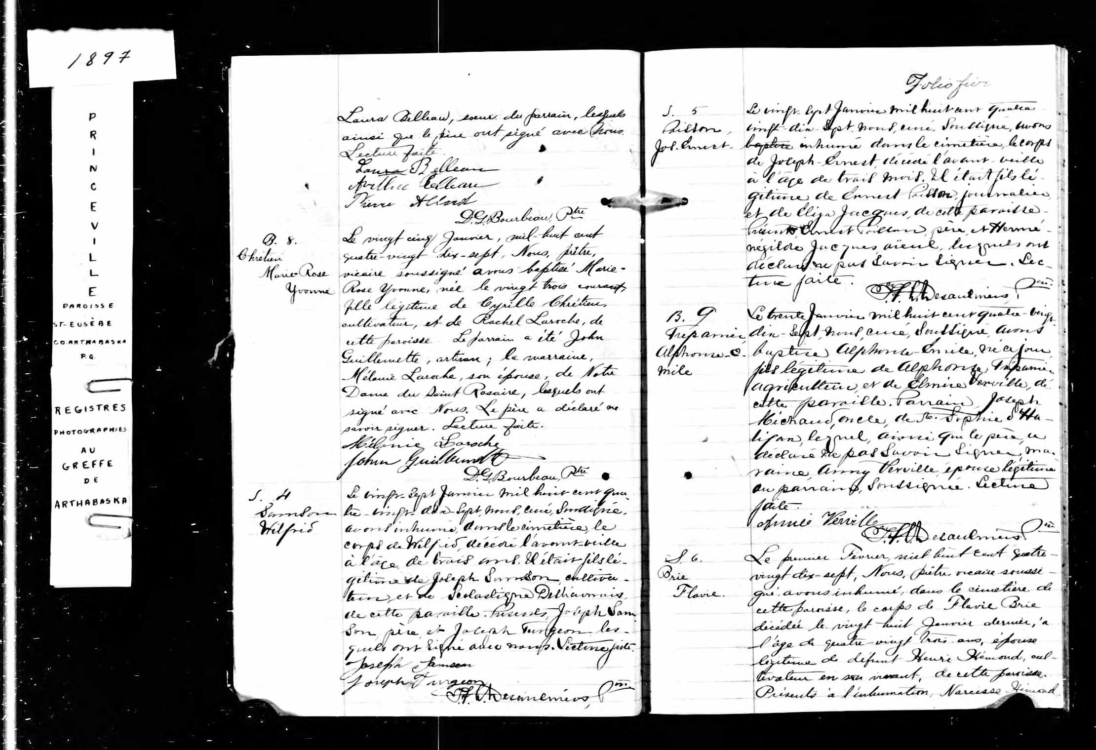  Acte de sépulture