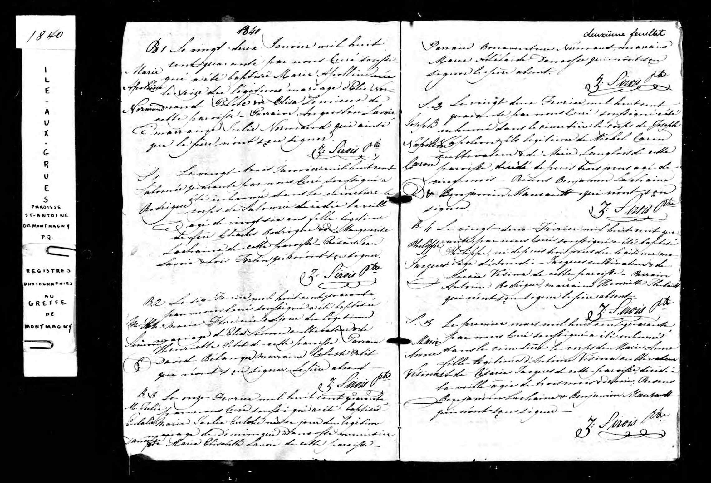 Acte de baptême