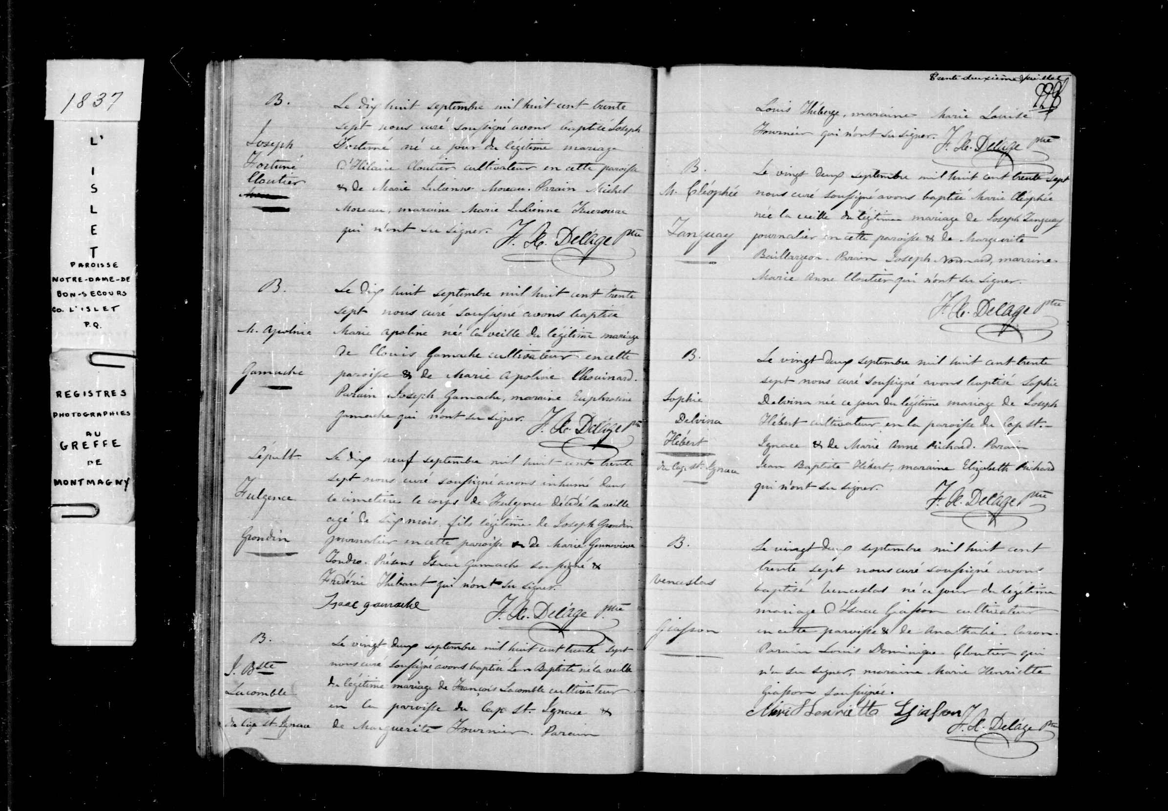 Acte de baptême
