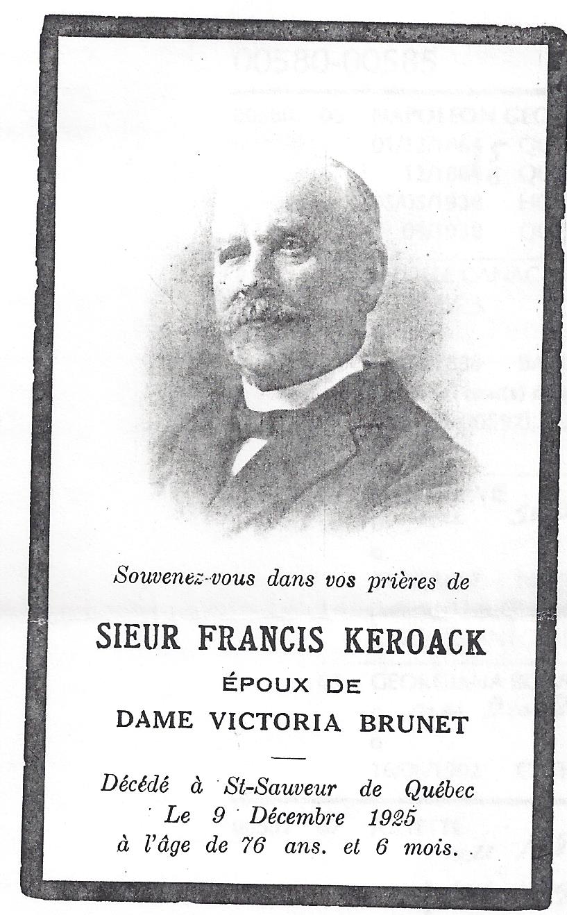 Carte mortuaire Carte mortuaire