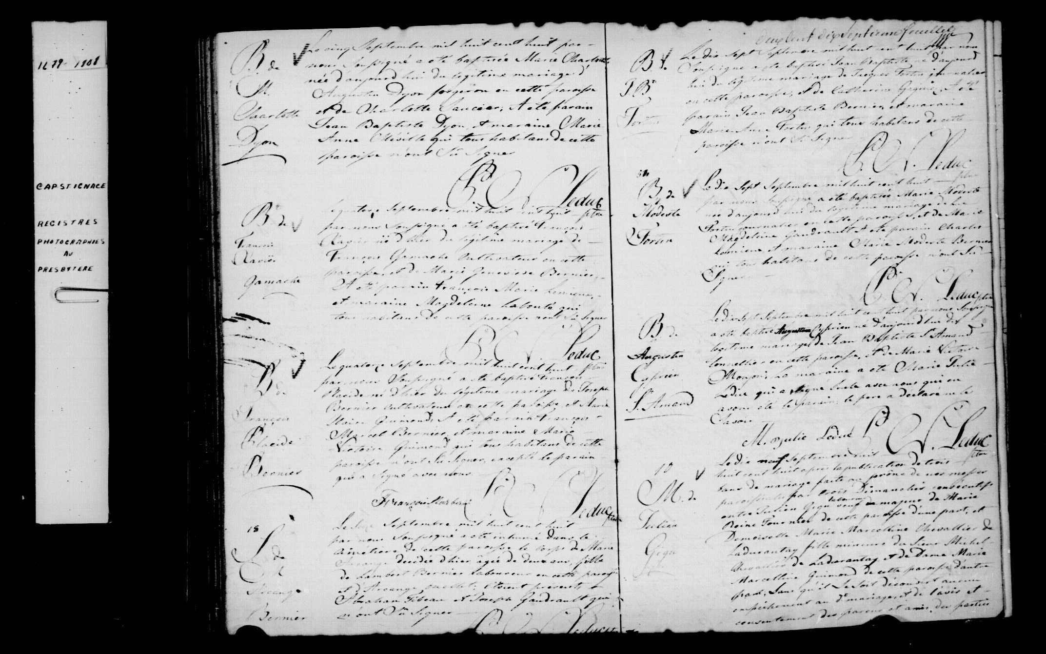 Acte de baptême