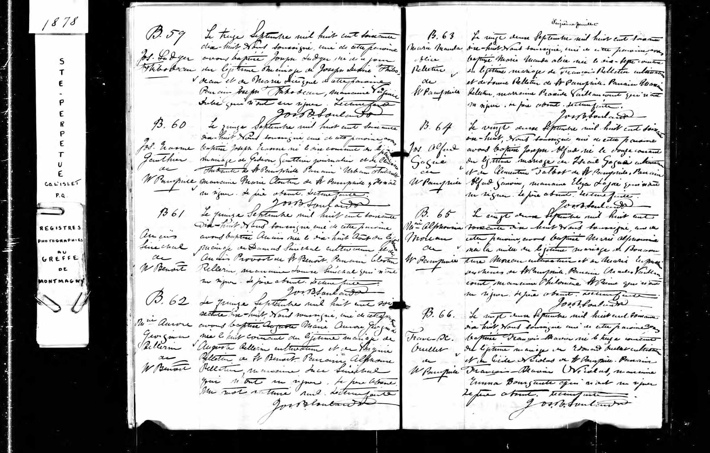 Acte de baptême