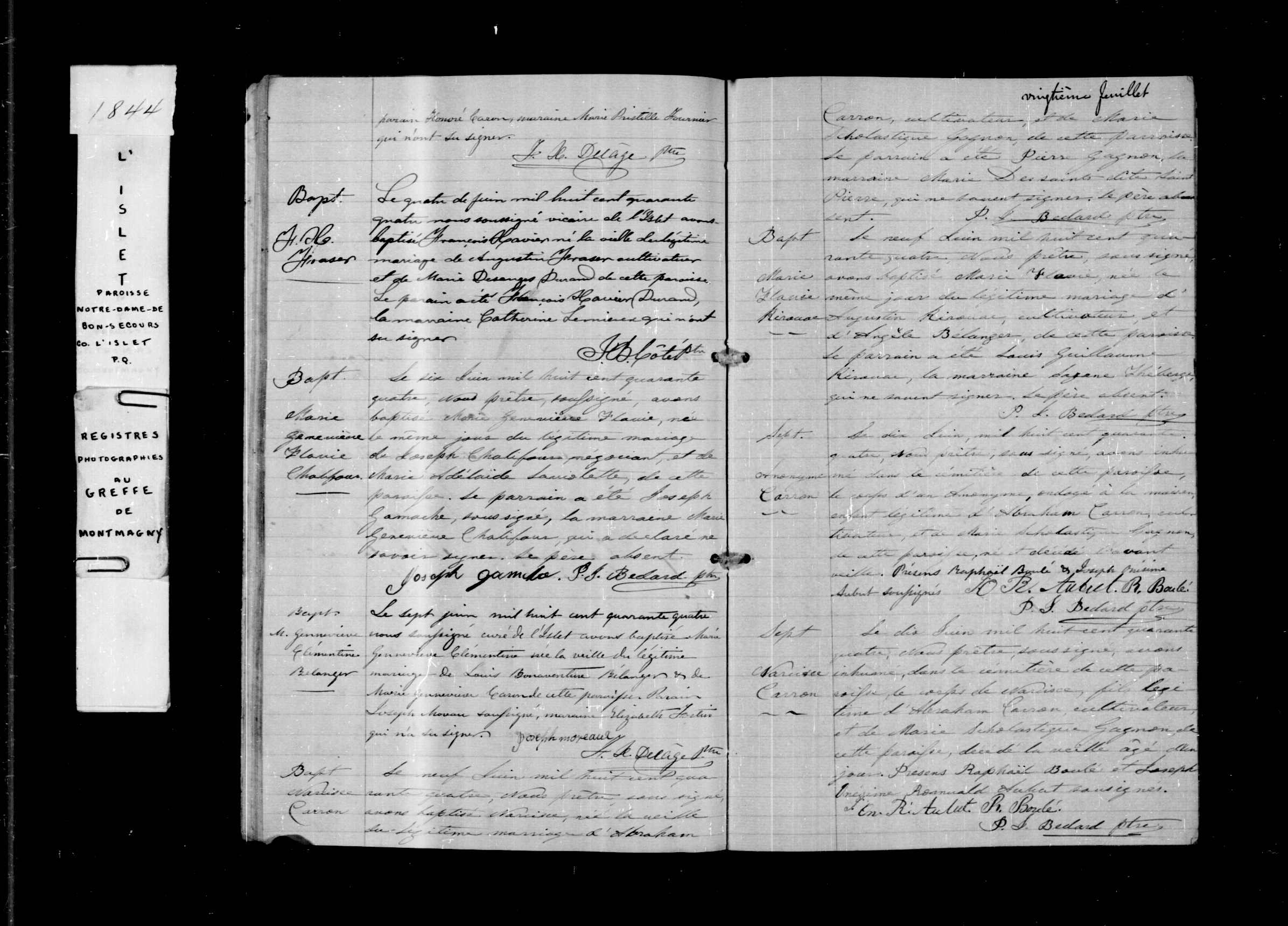 Acte de baptême