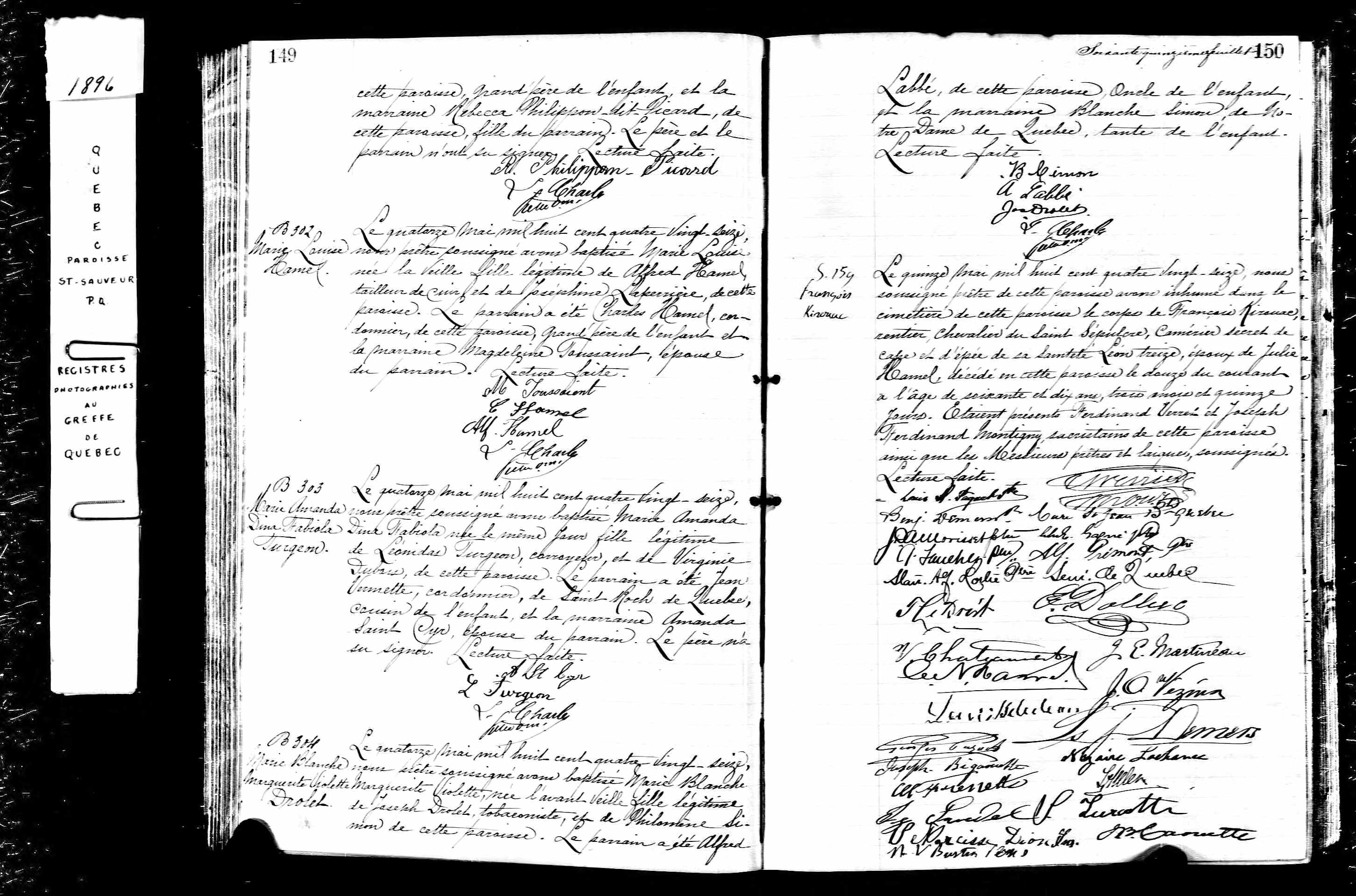 Acte de sépulture