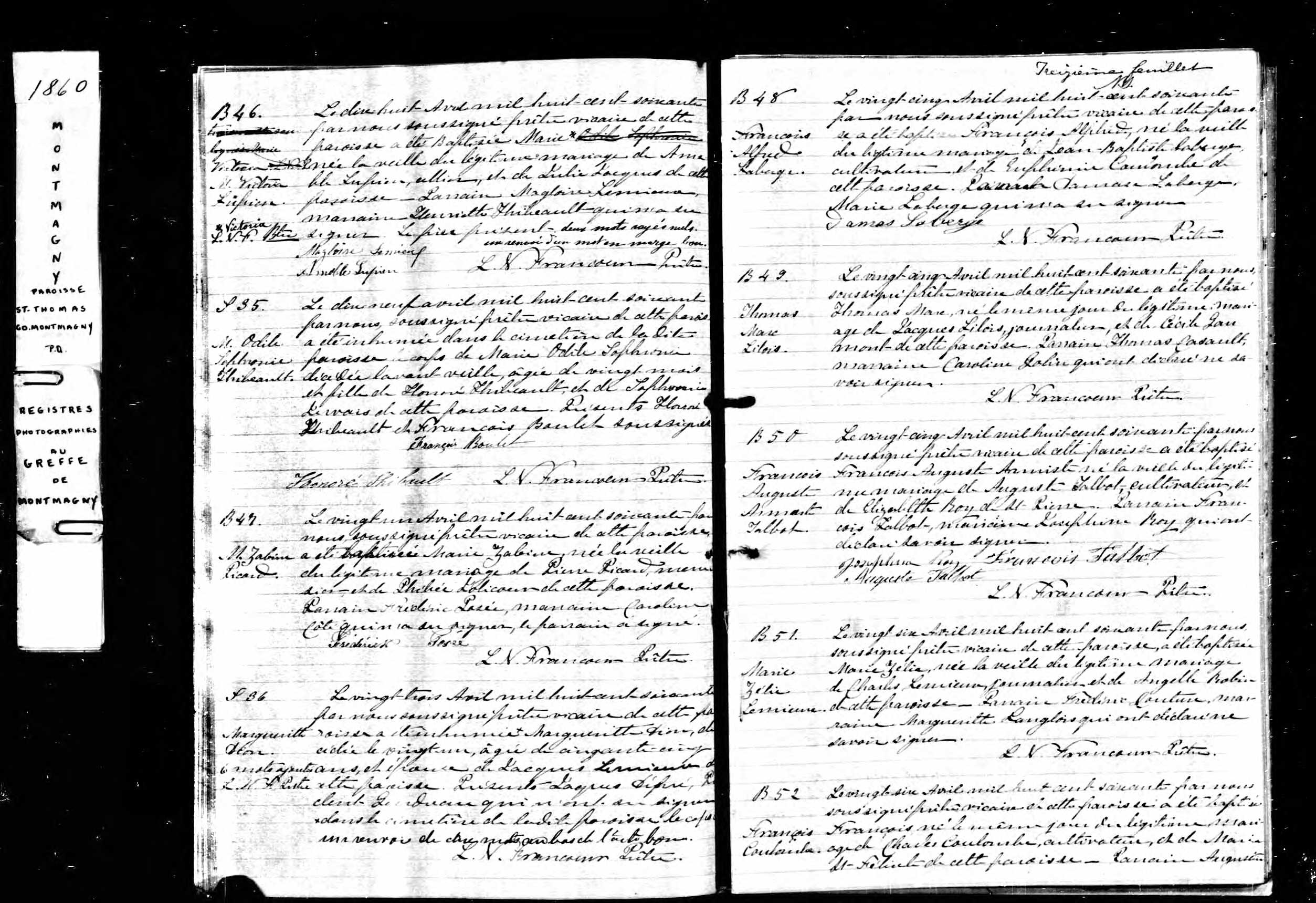 Acte de baptême