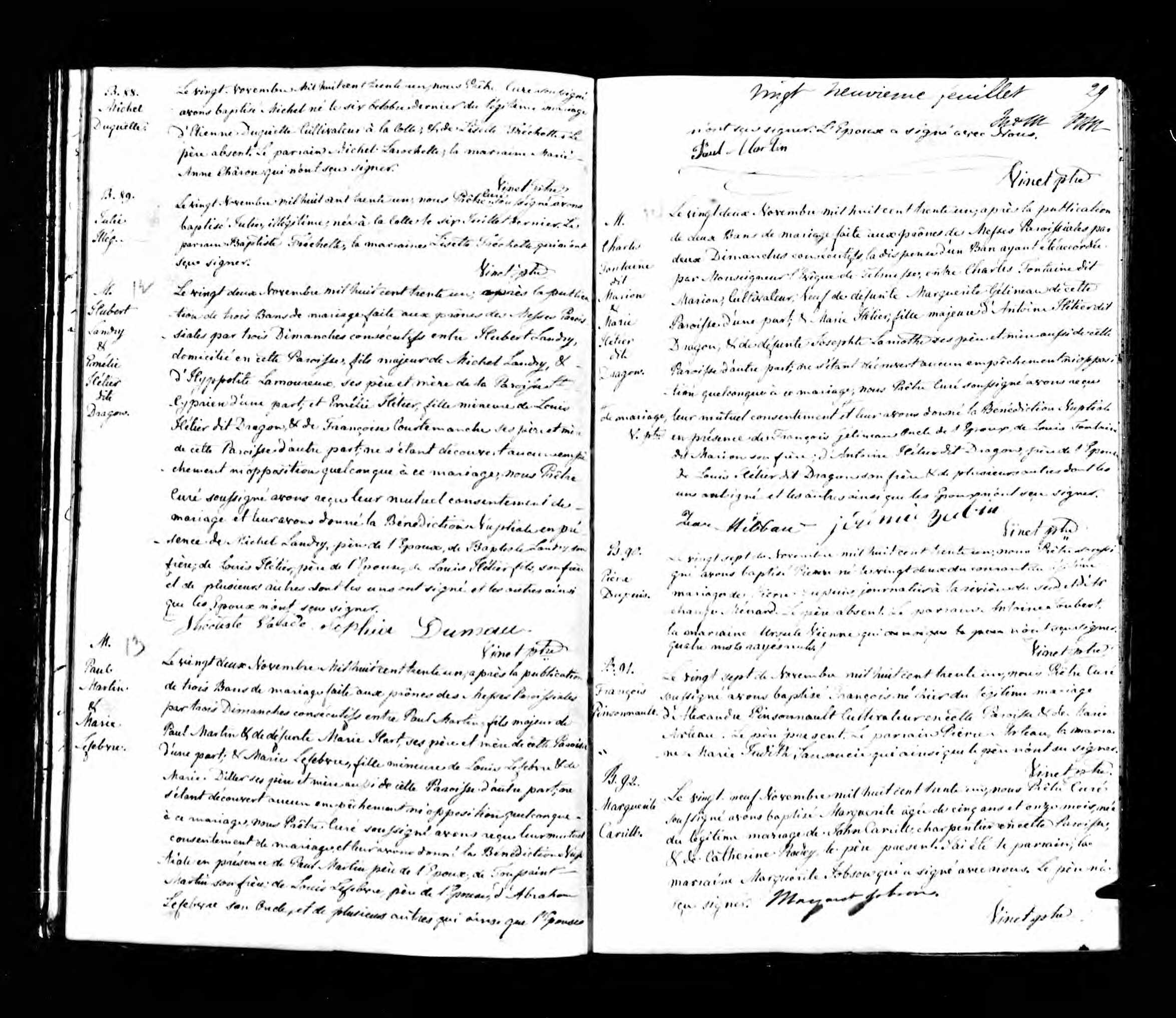 Acte de baptême