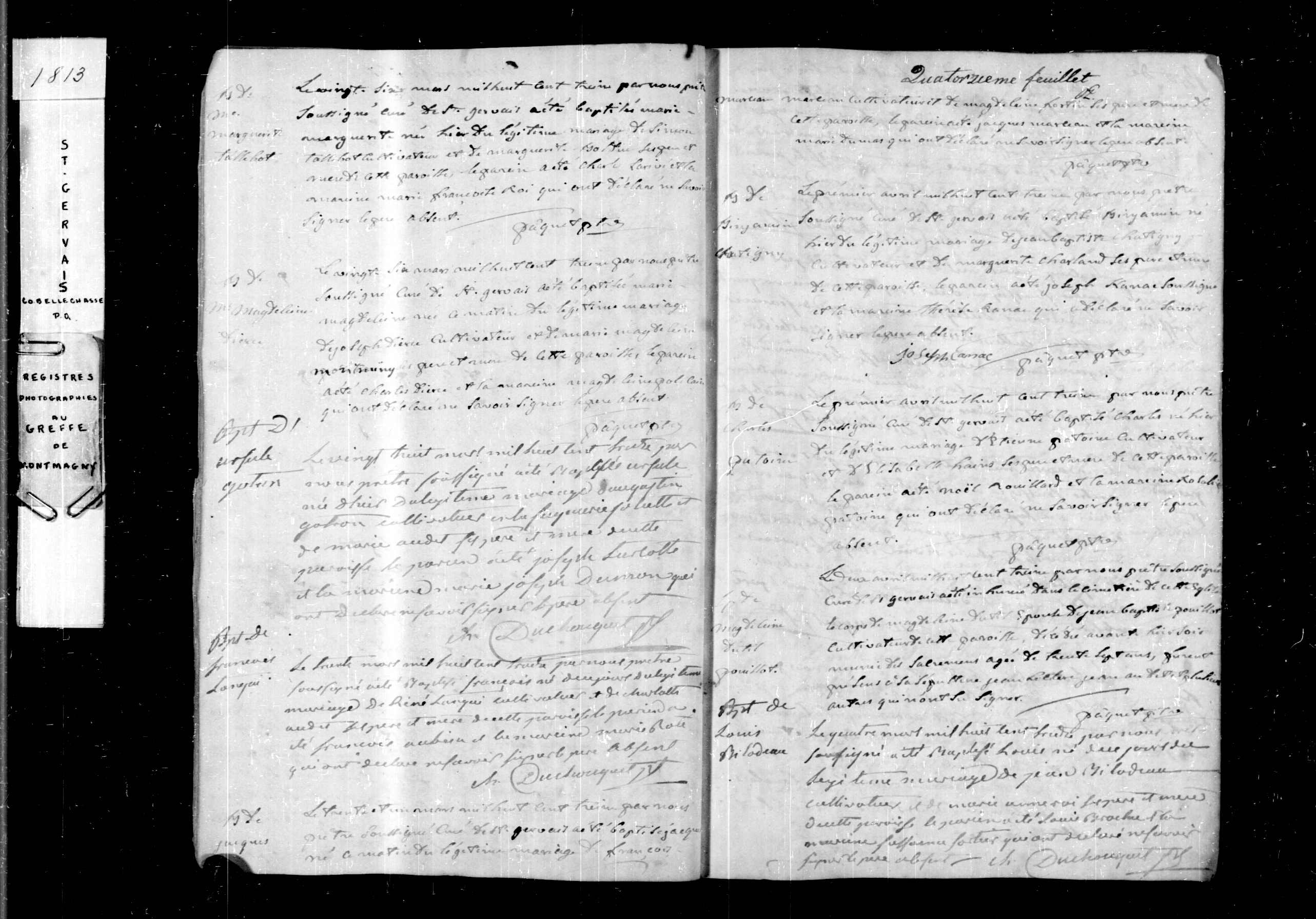 Acte de baptême