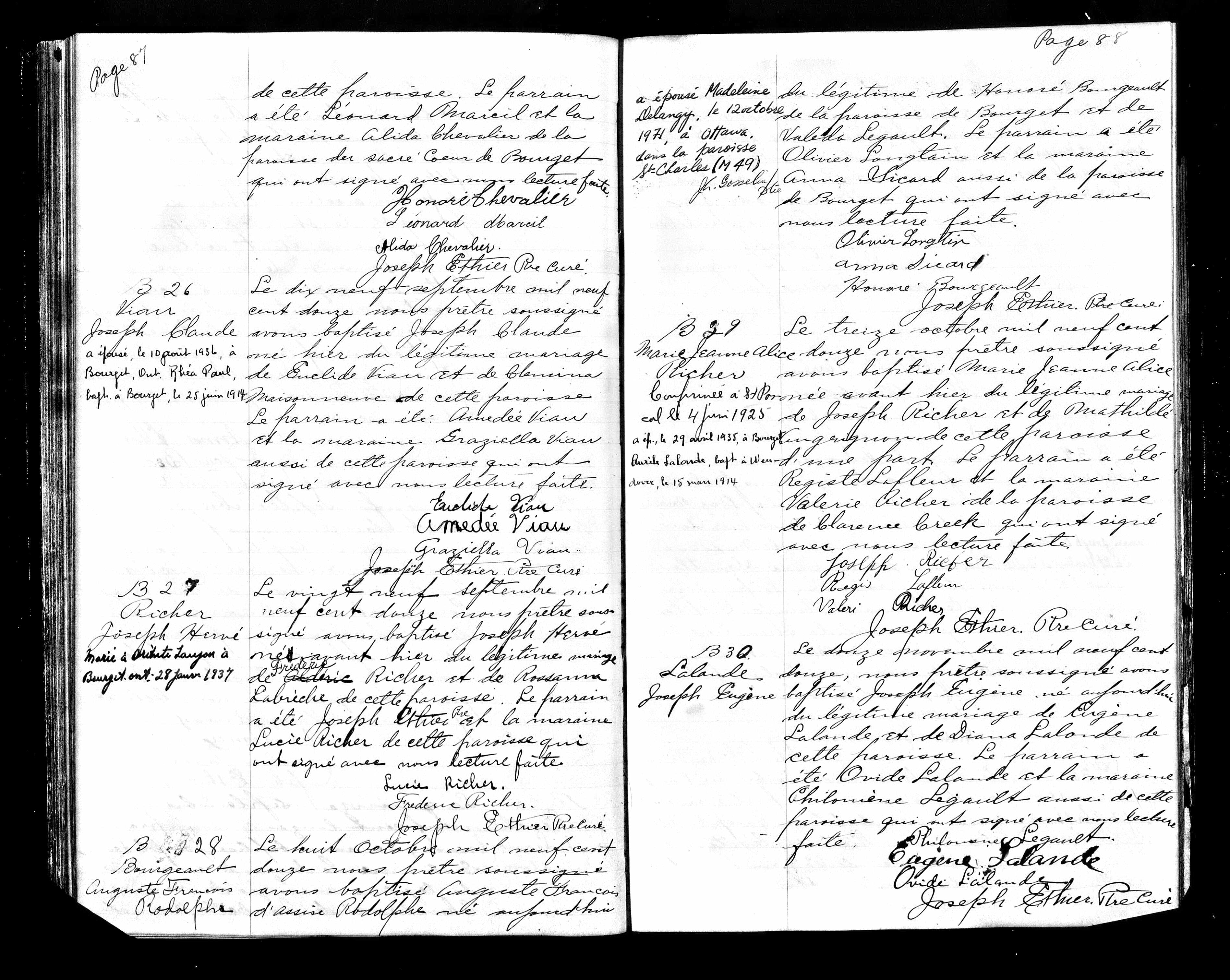 Acte de baptême