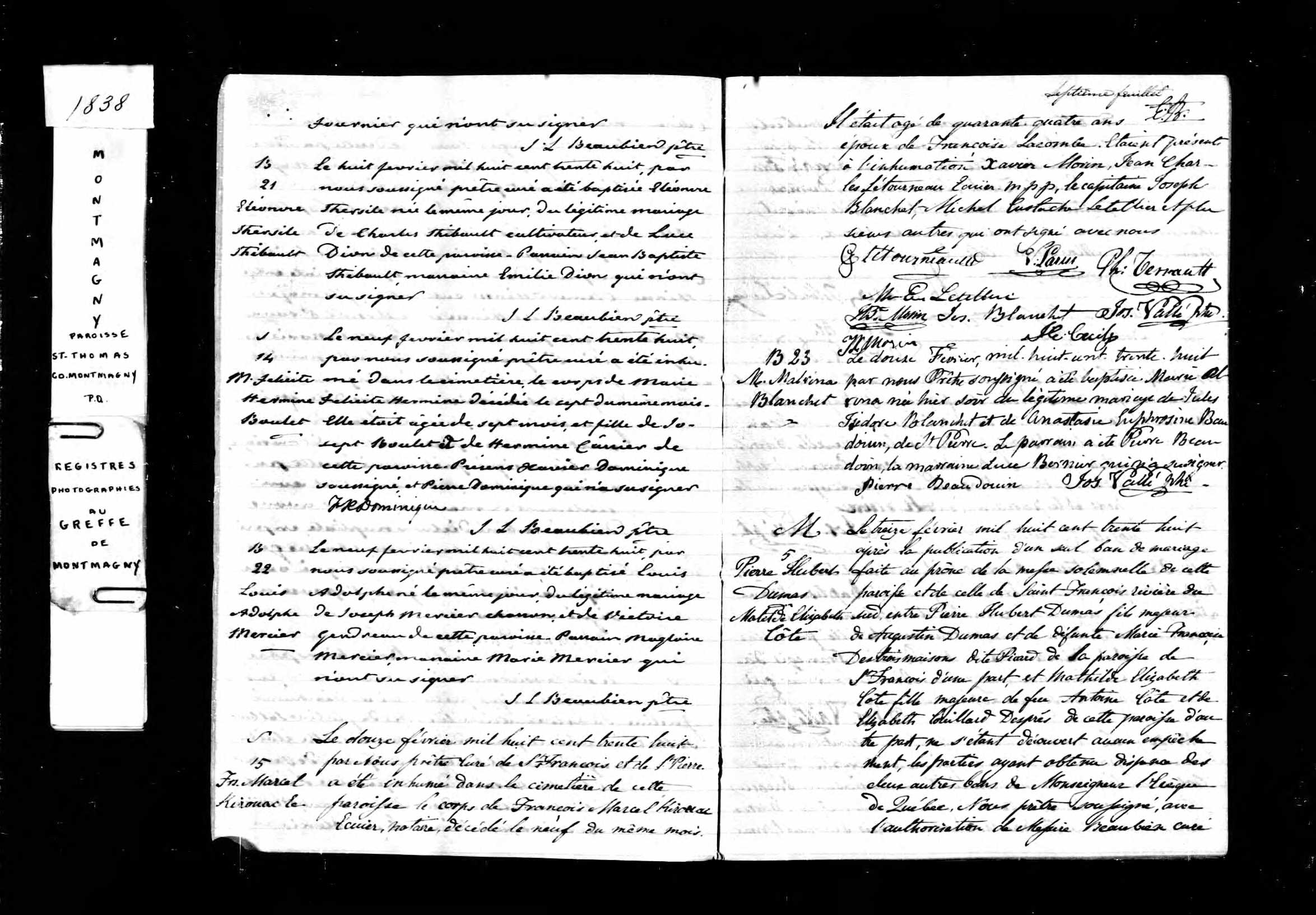 Acte de sépulture