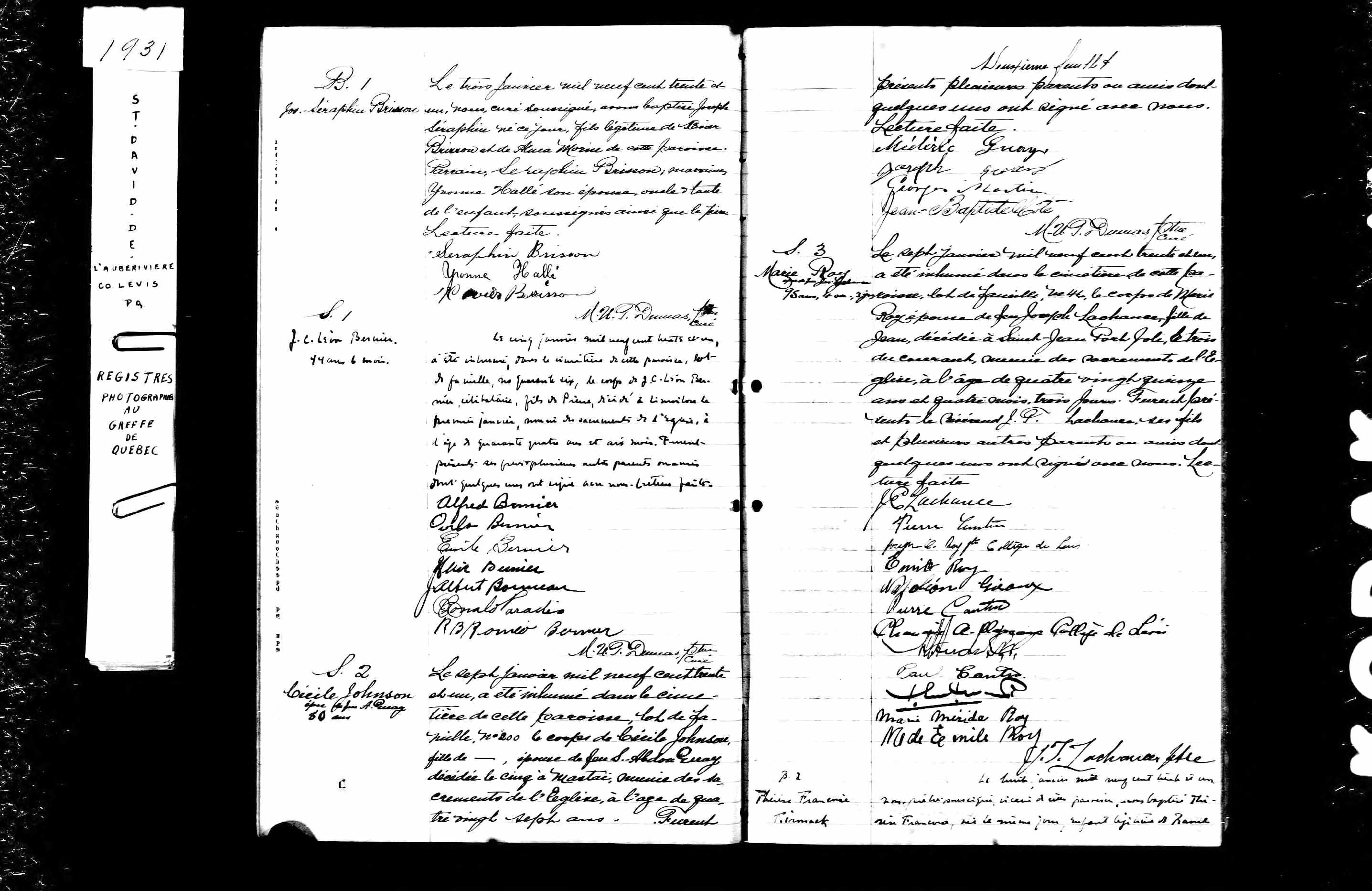 Acte de baptême