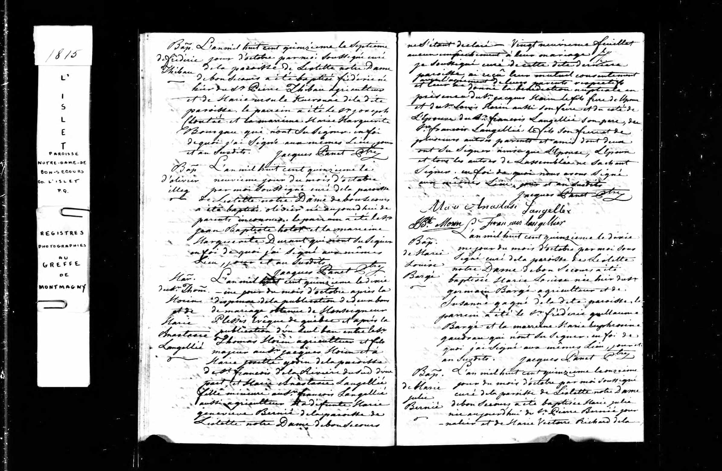 Acte de baptême