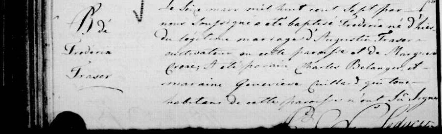 Acte de baptême