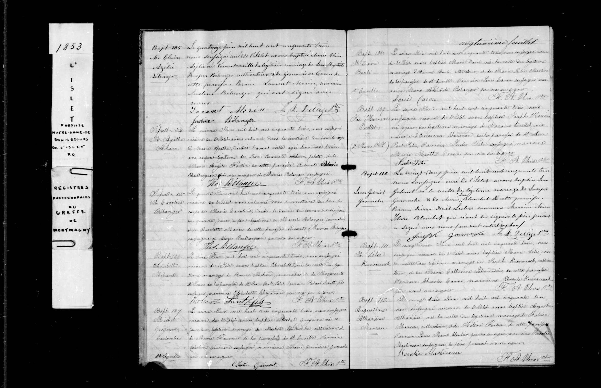 Acte de baptême