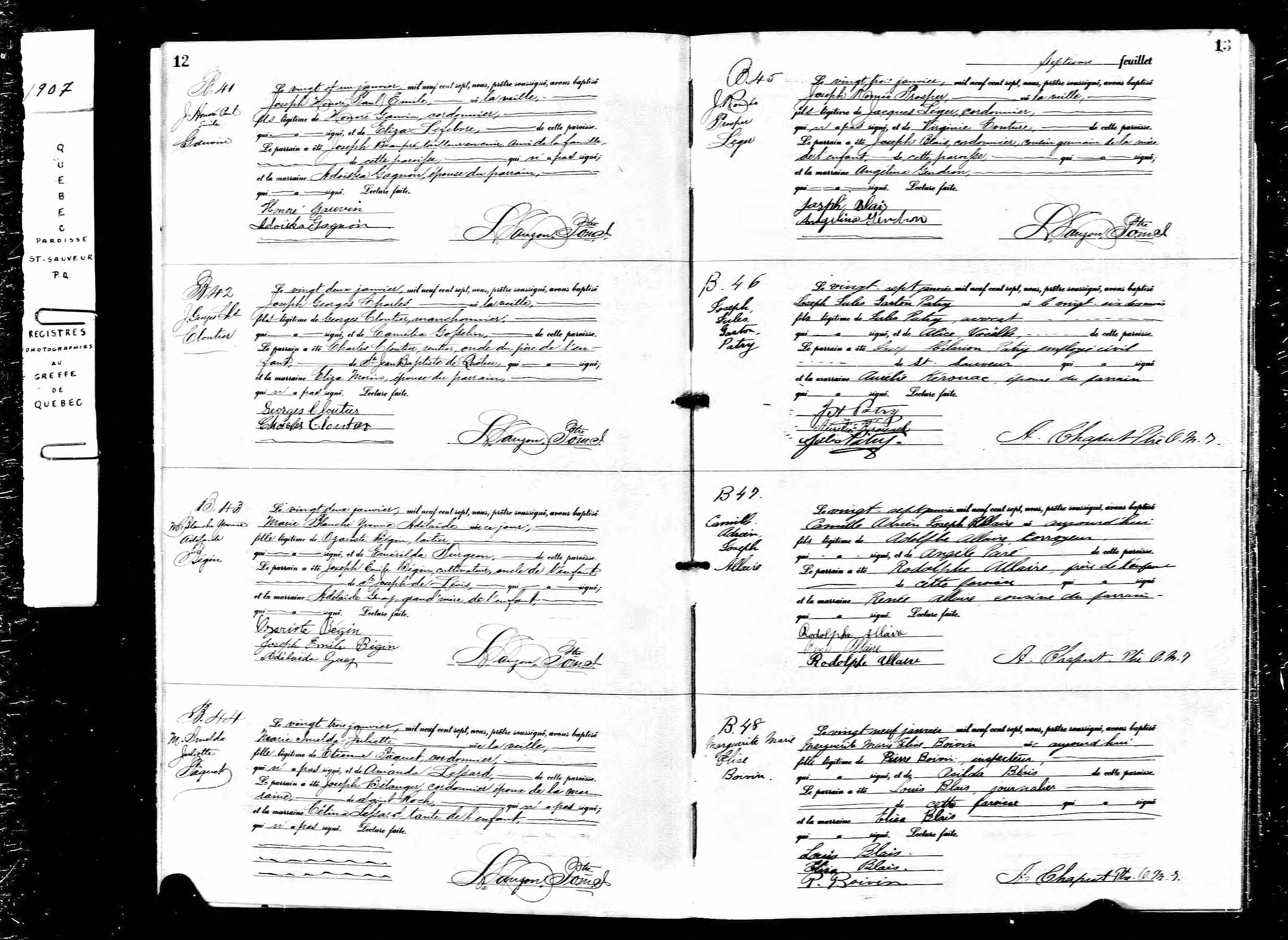 Acte de baptême