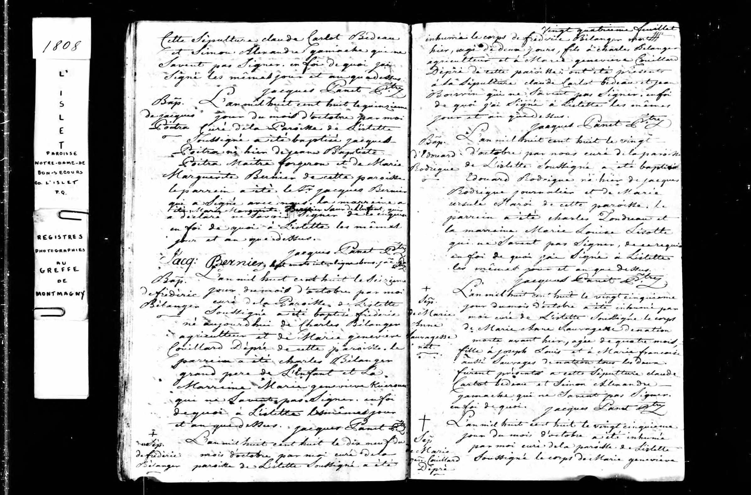  Acte de sépulture