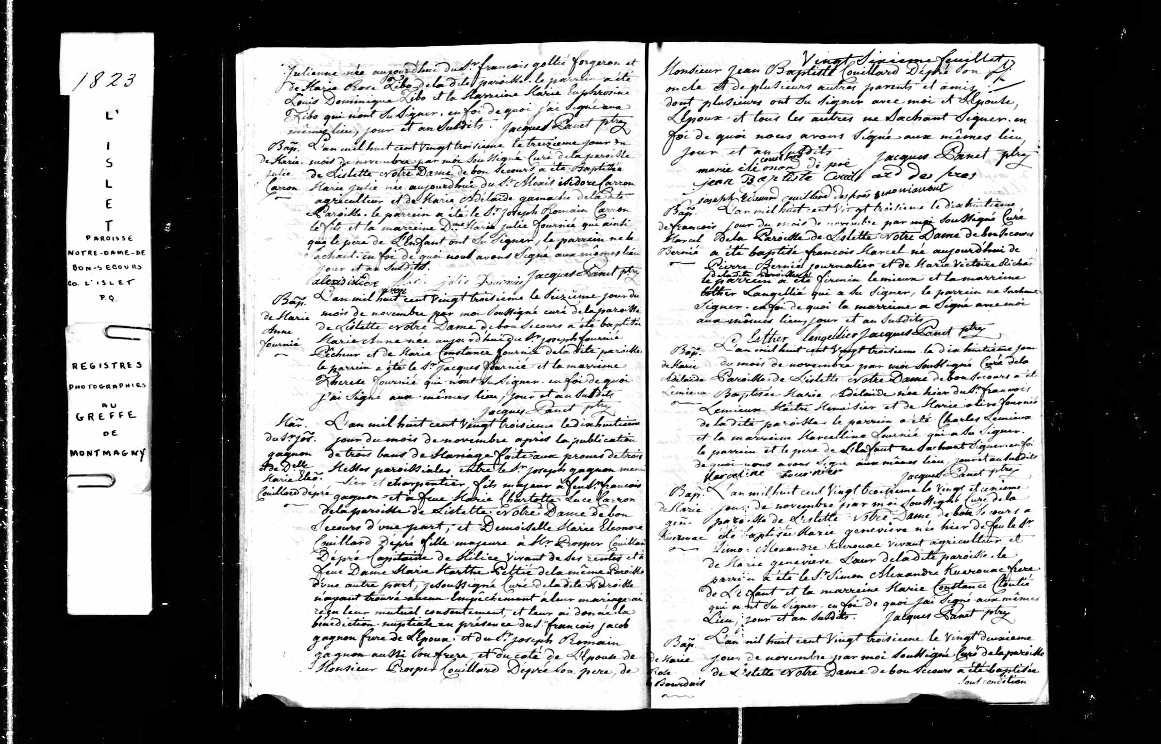 Acte de baptême