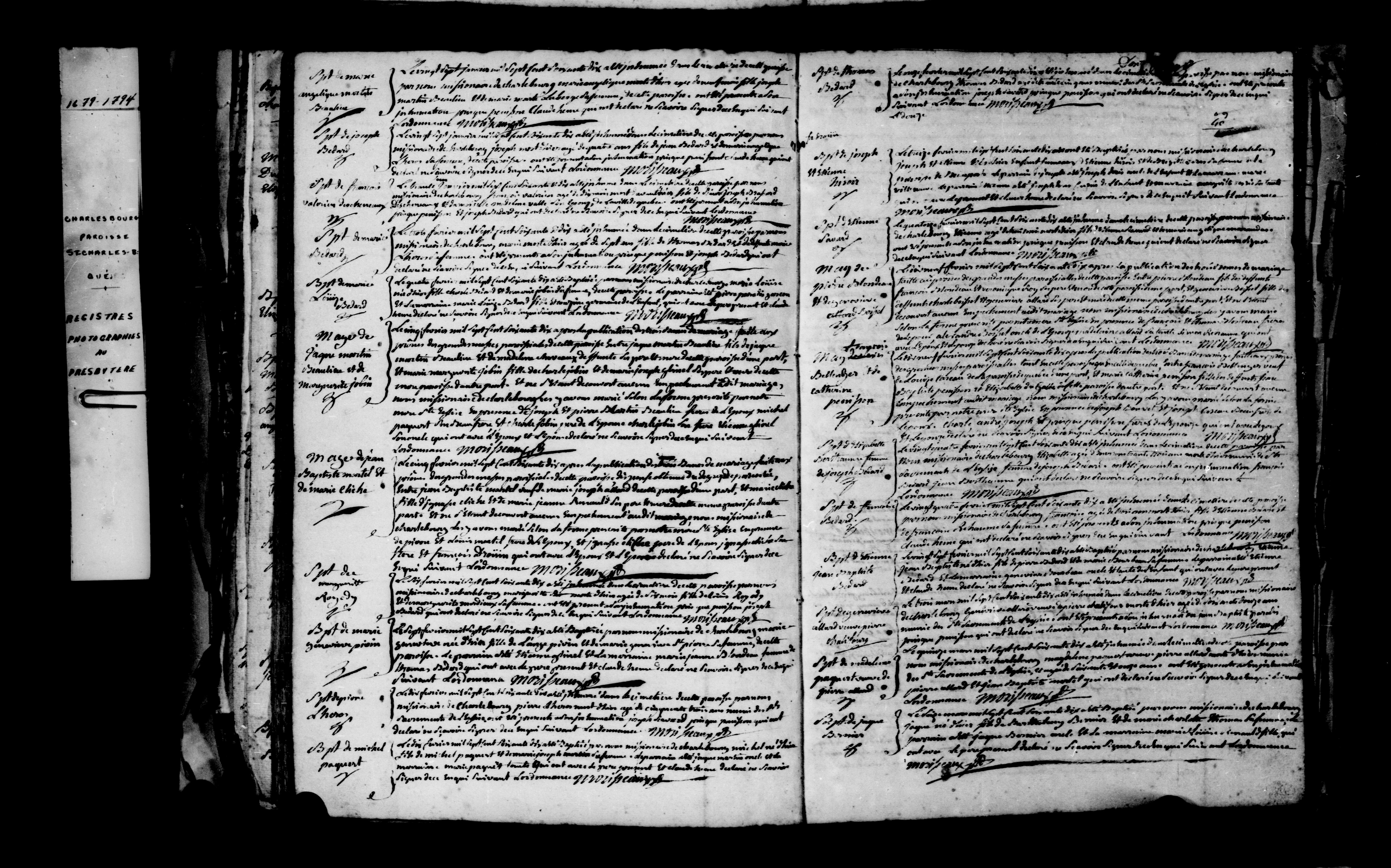 Acte de sépulture