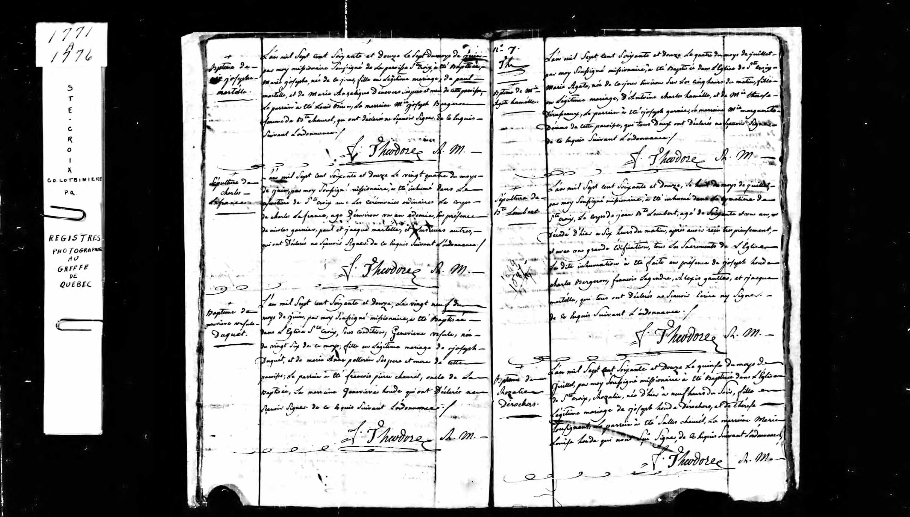Acte de baptême