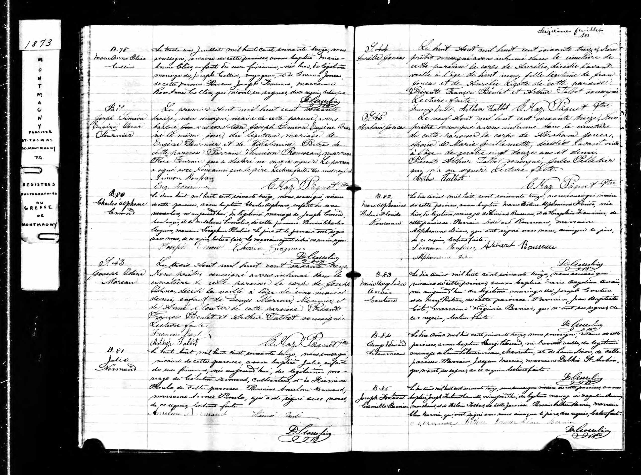 Acte de baptême