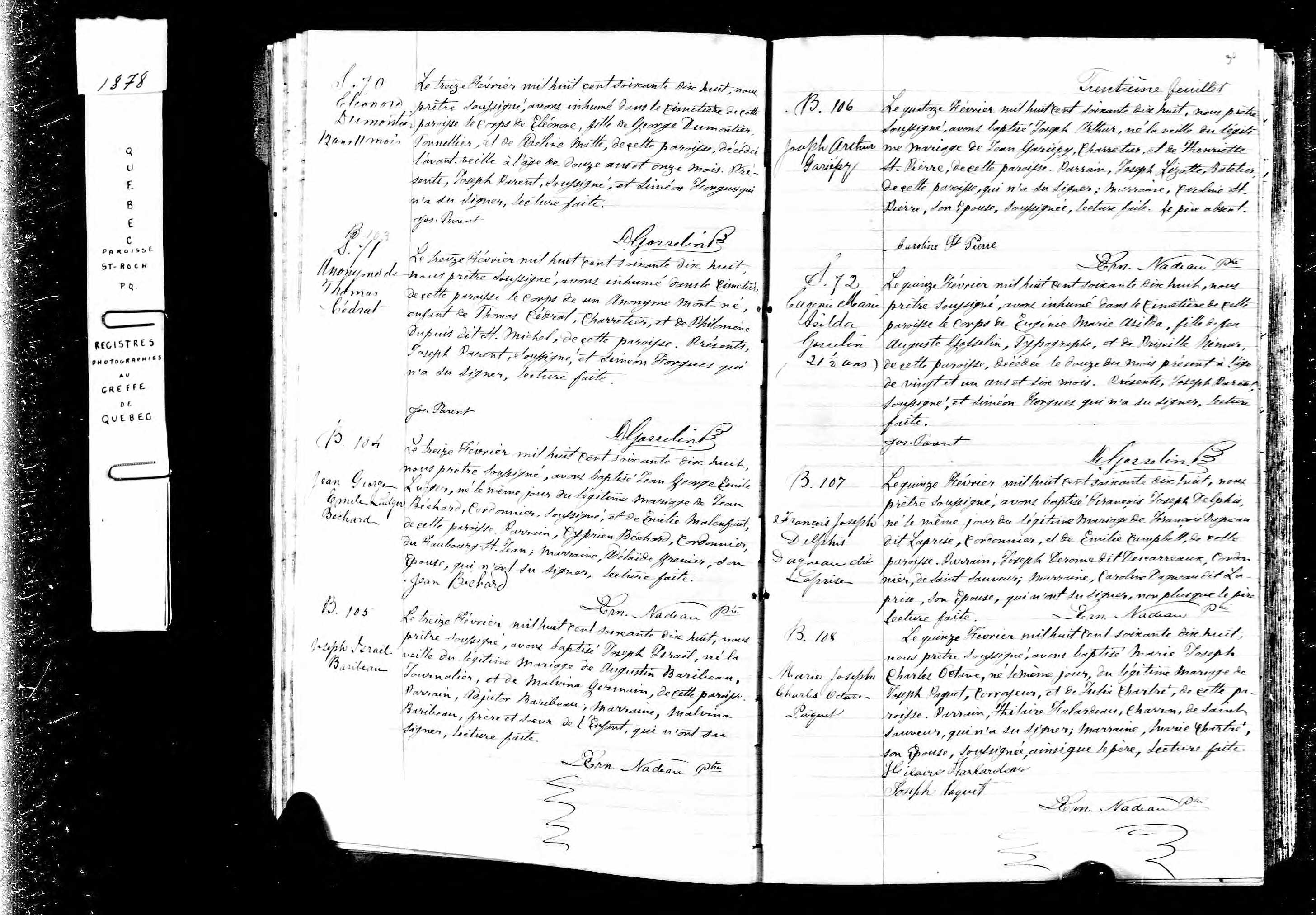Acte de baptême