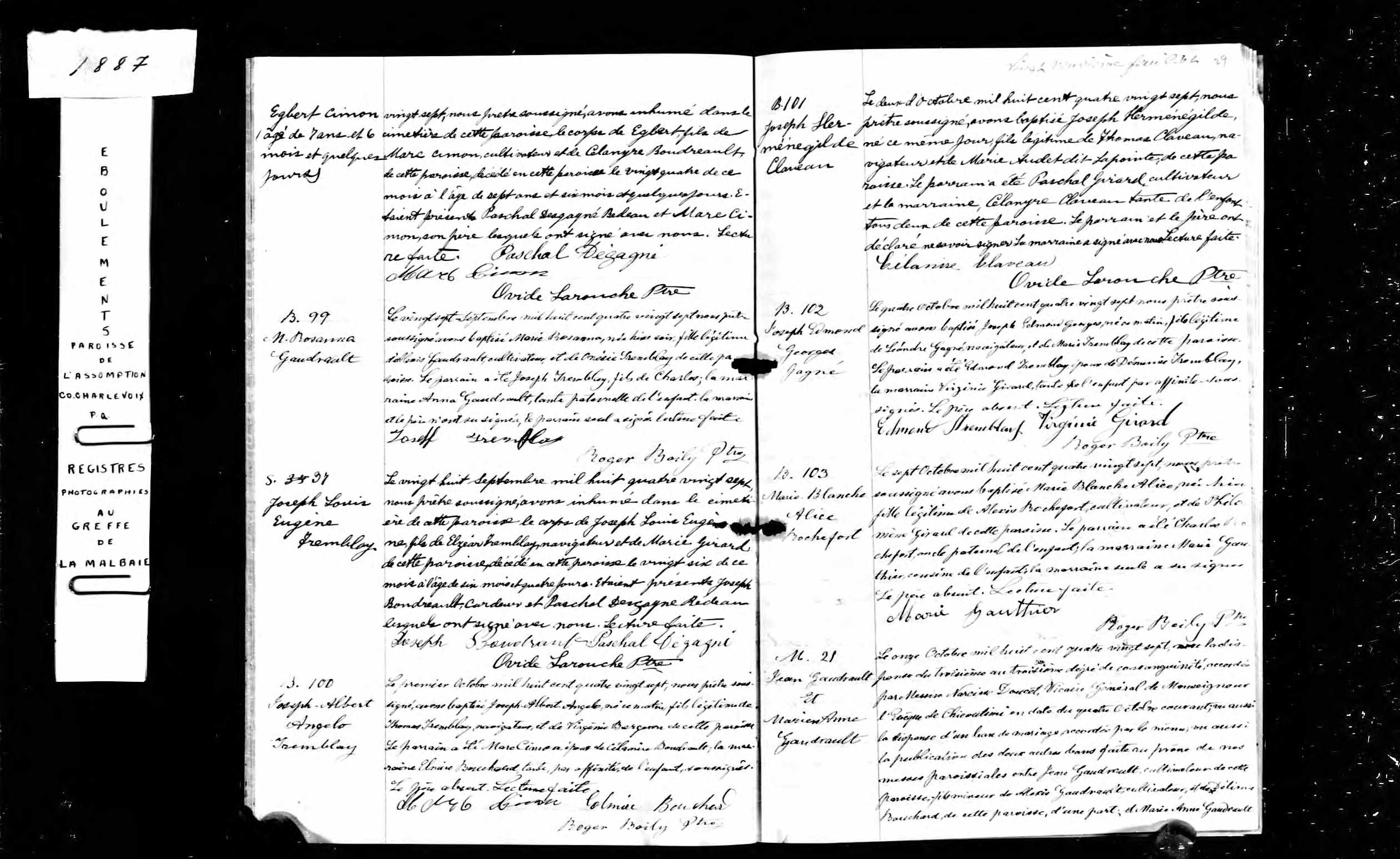 Acte de baptême