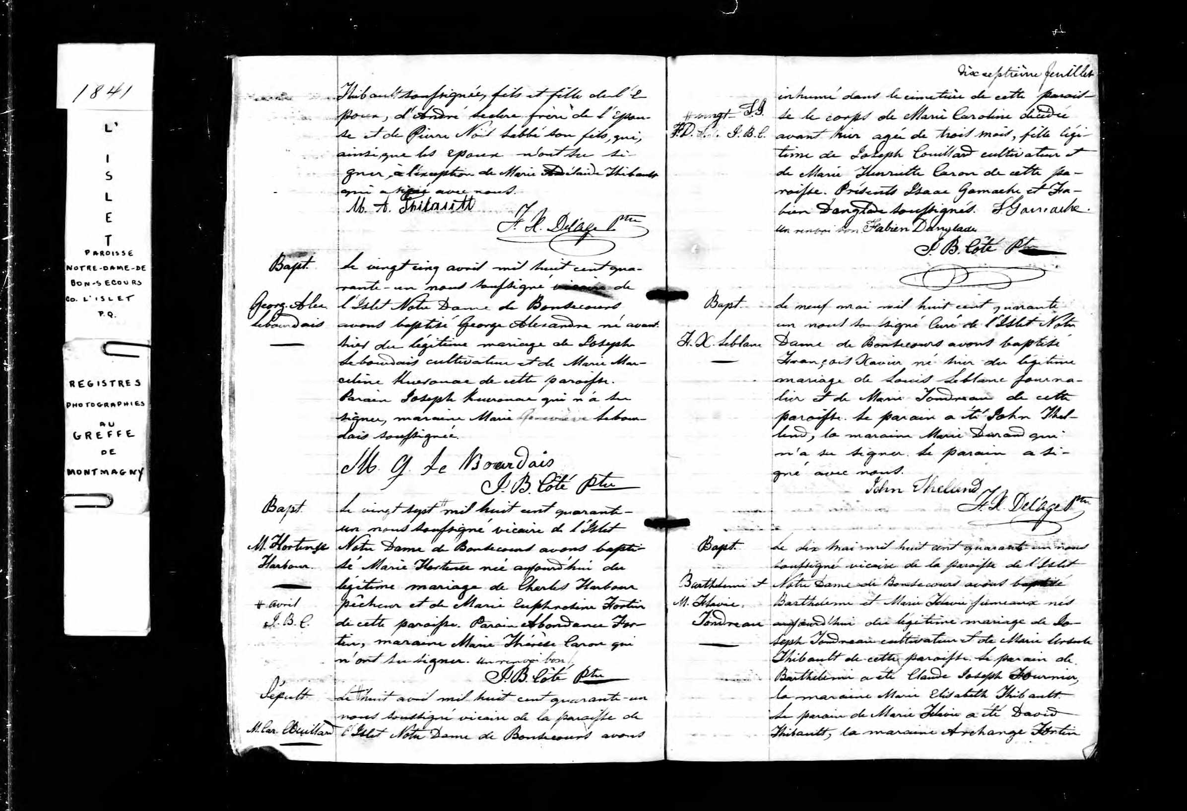Acte de baptême