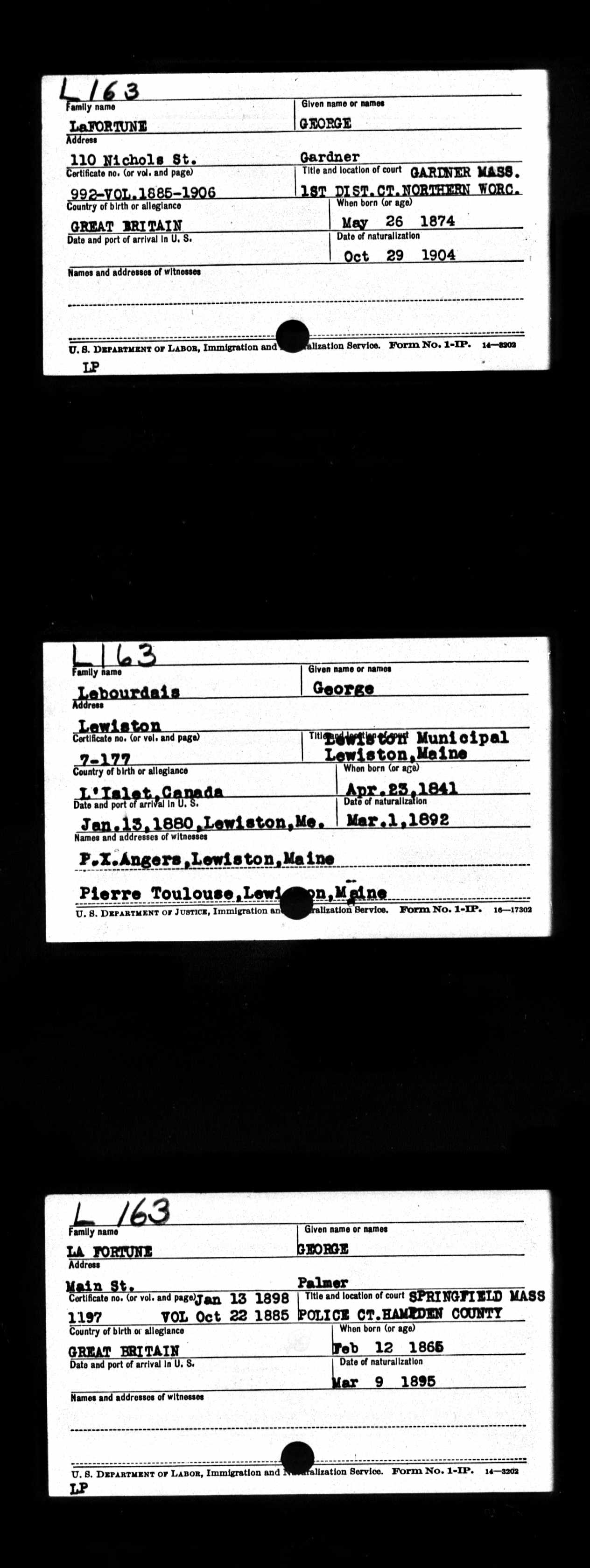 Naturalisation, citoyen américain