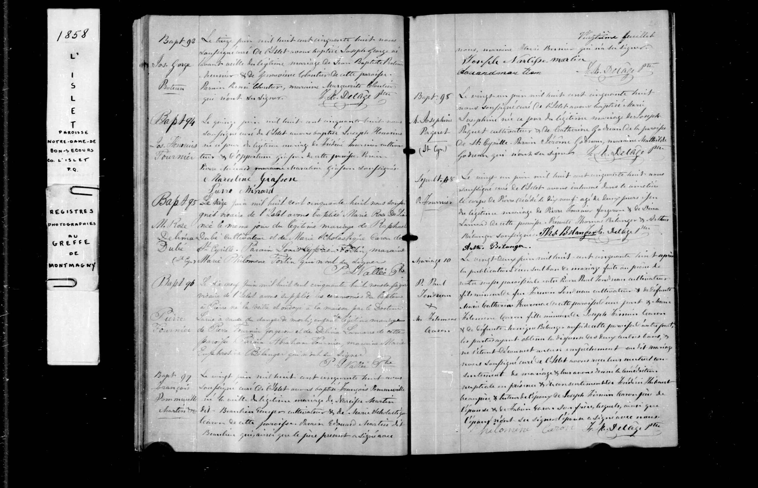 Acte de baptême