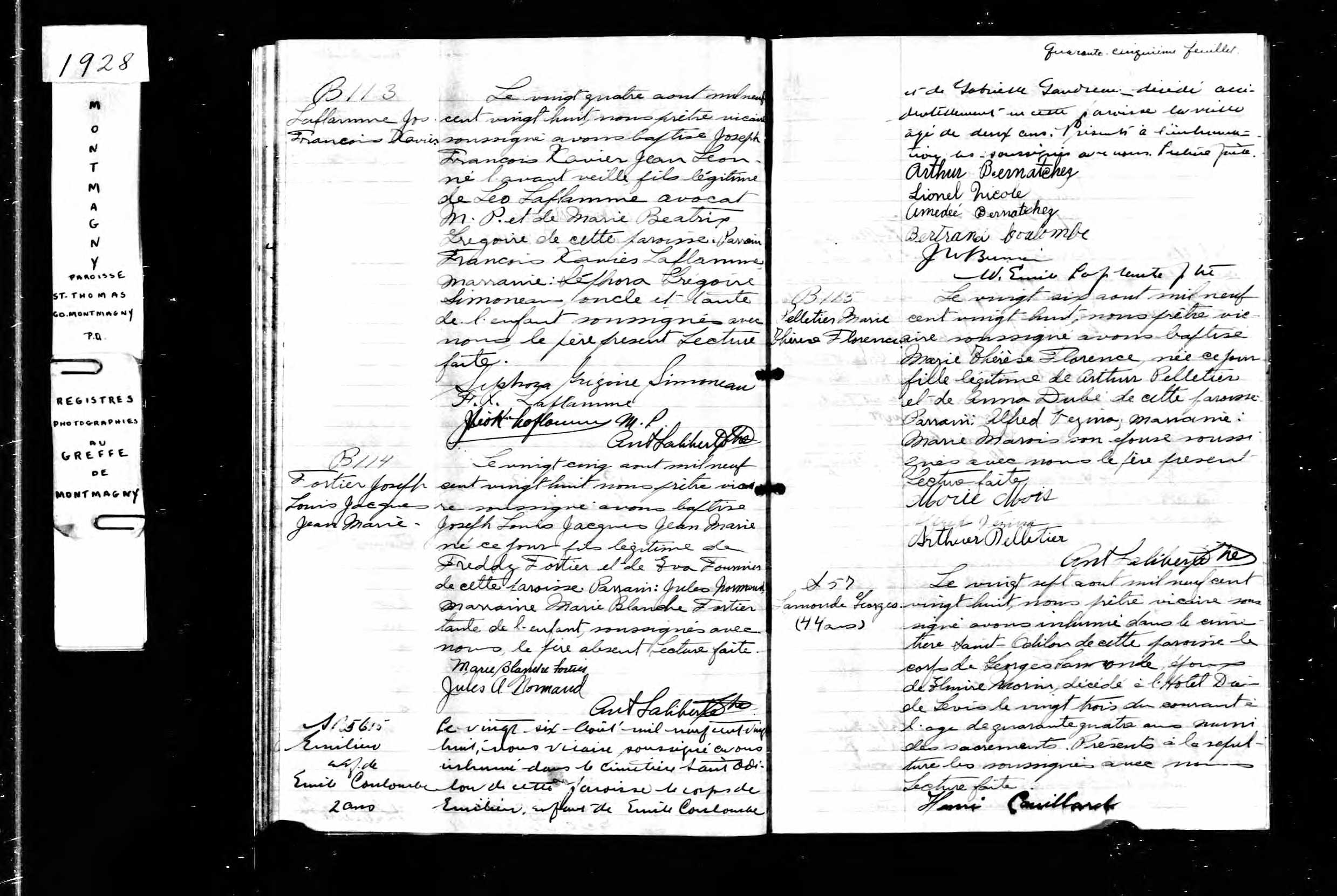  Acte de sépulture