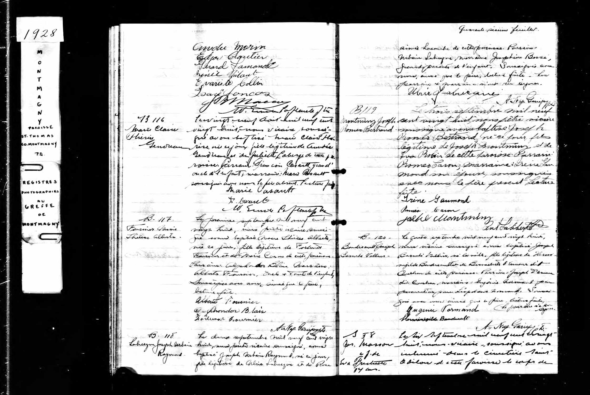  Acte de sépulture