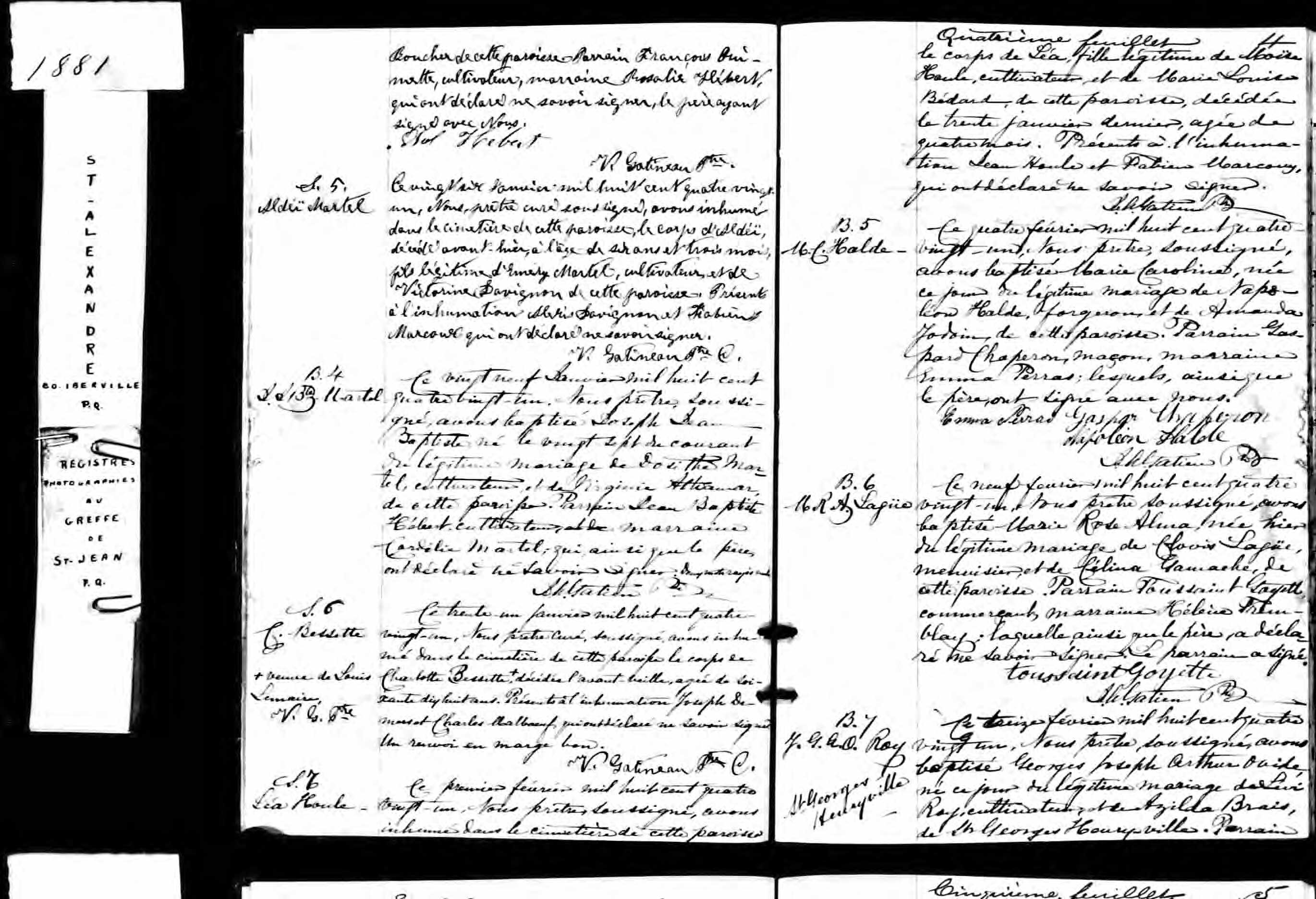 Acte de baptême