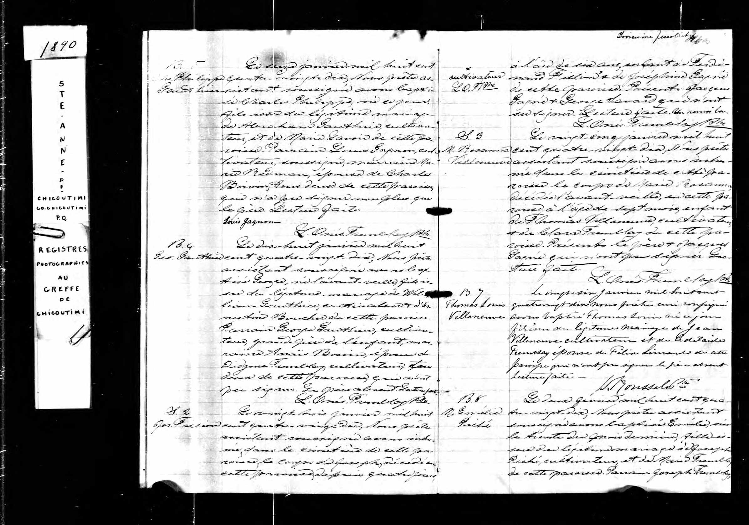 Acte de baptême