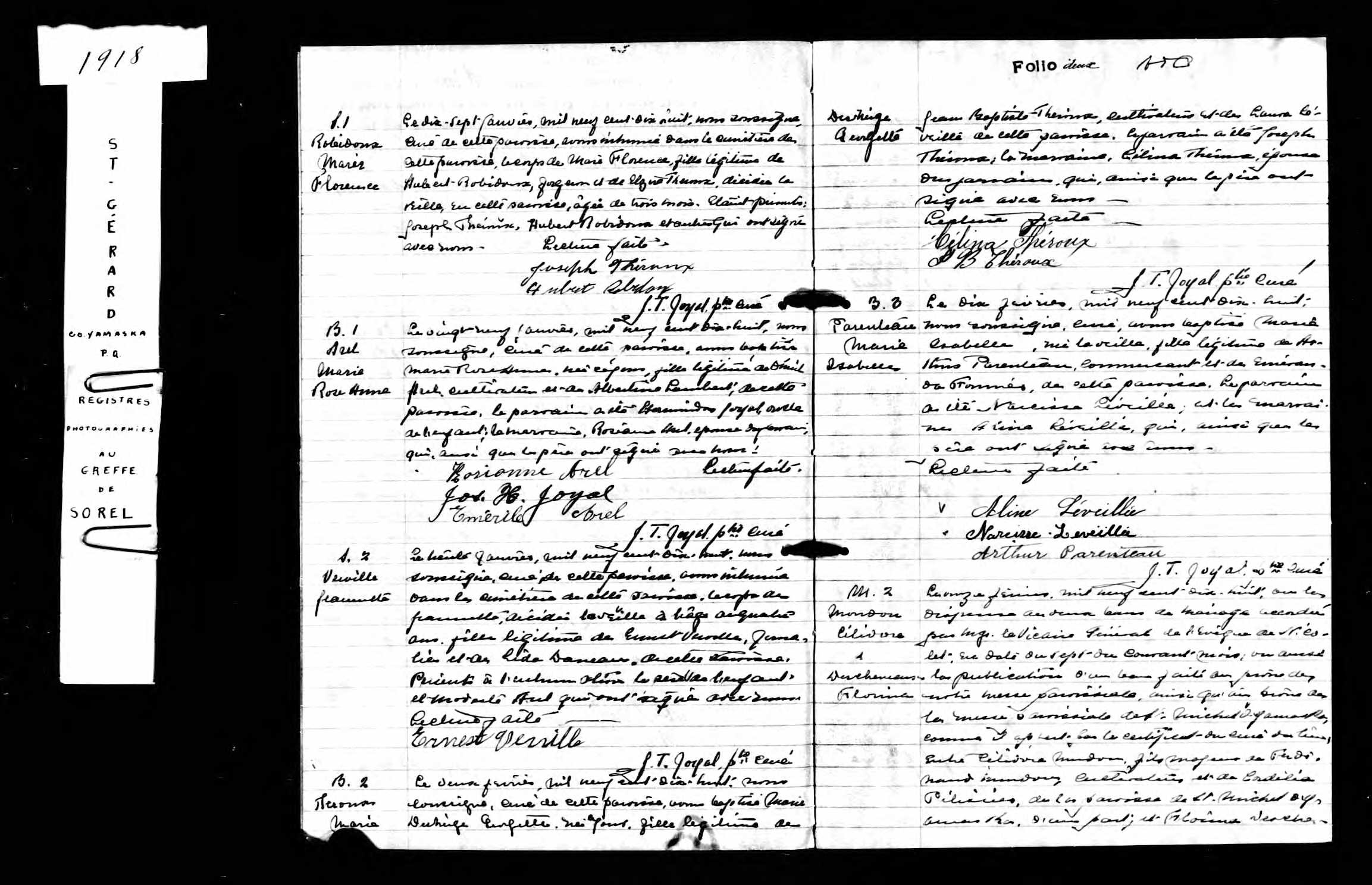 Acte de baptême Acte de baptême