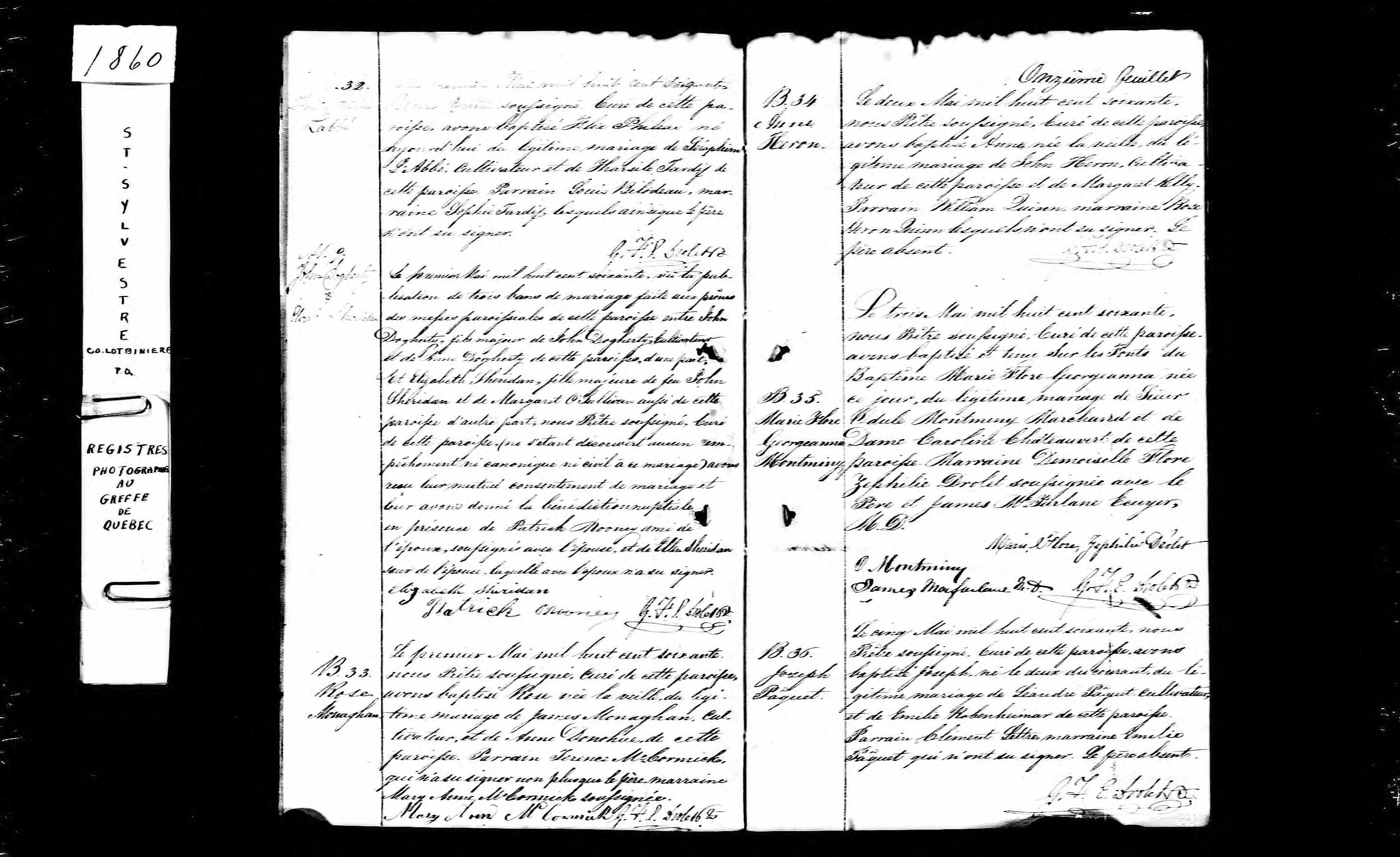 Acte de baptême