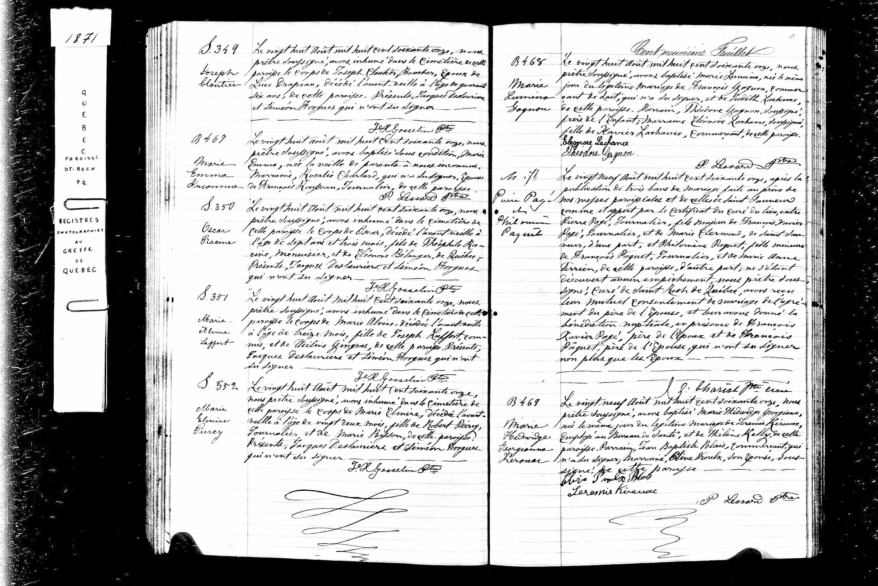 Acte de baptême