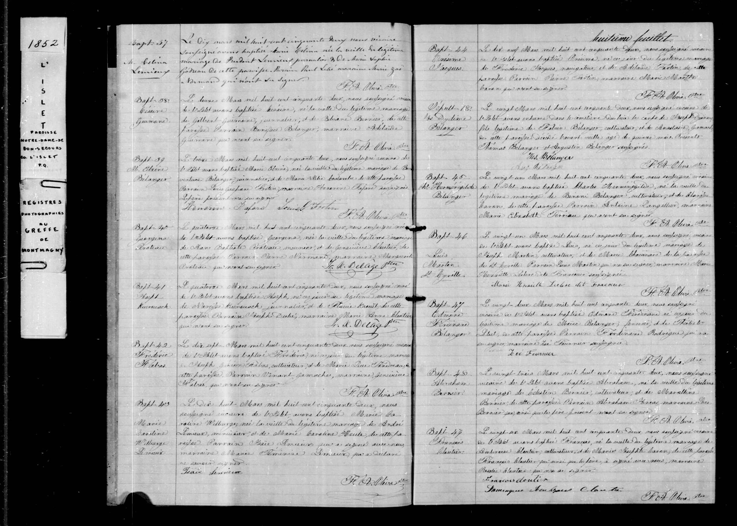 Acte de baptême