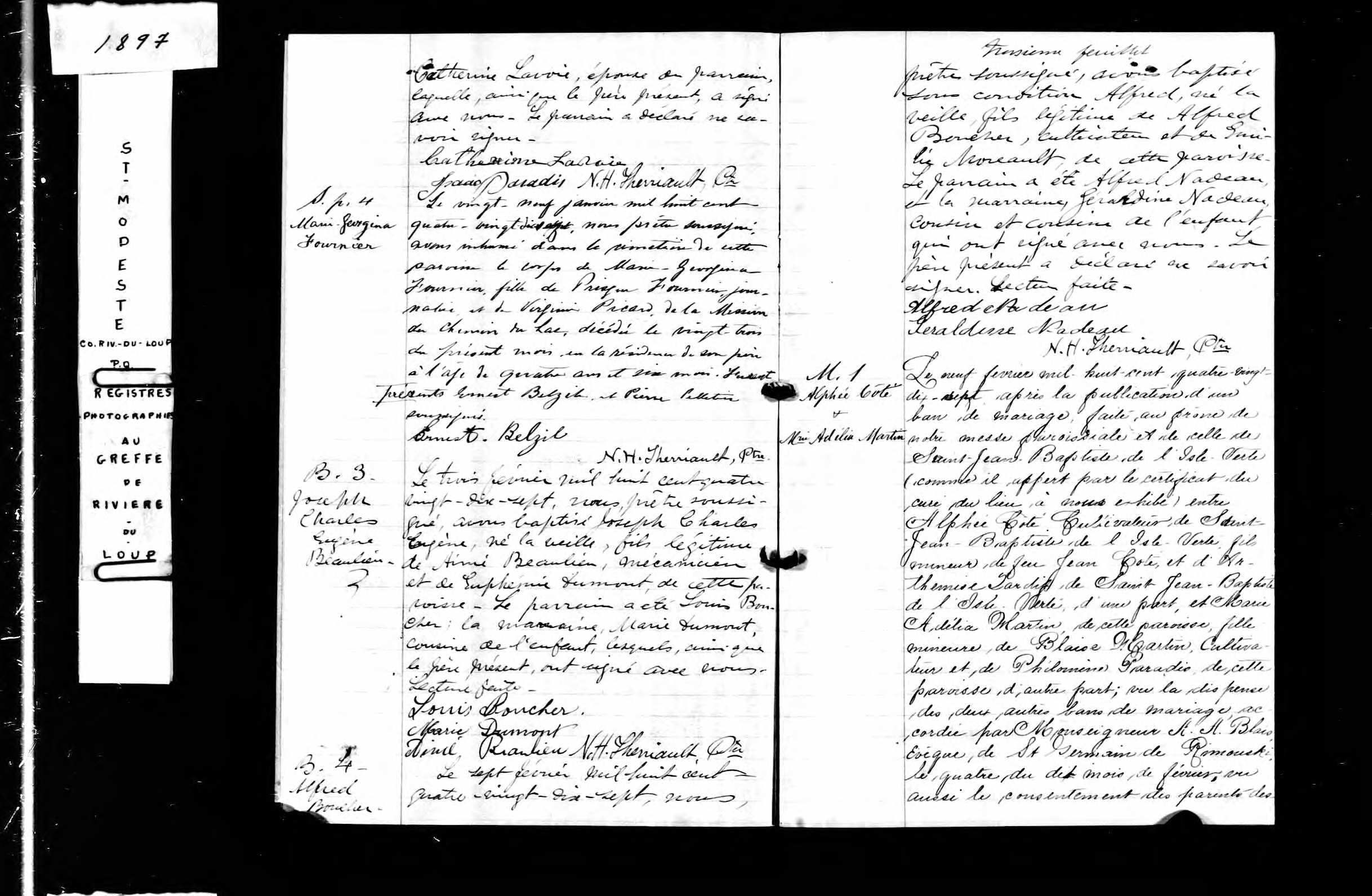 Acte de sépulture