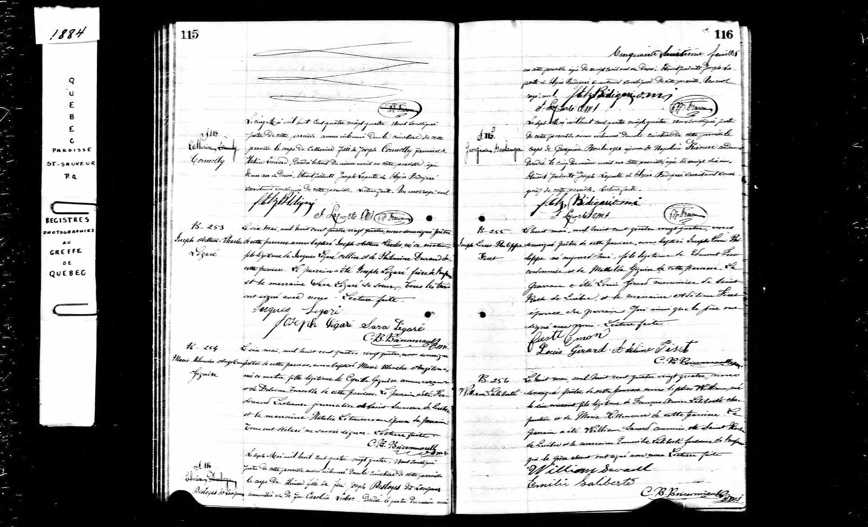 Acte de sépulture