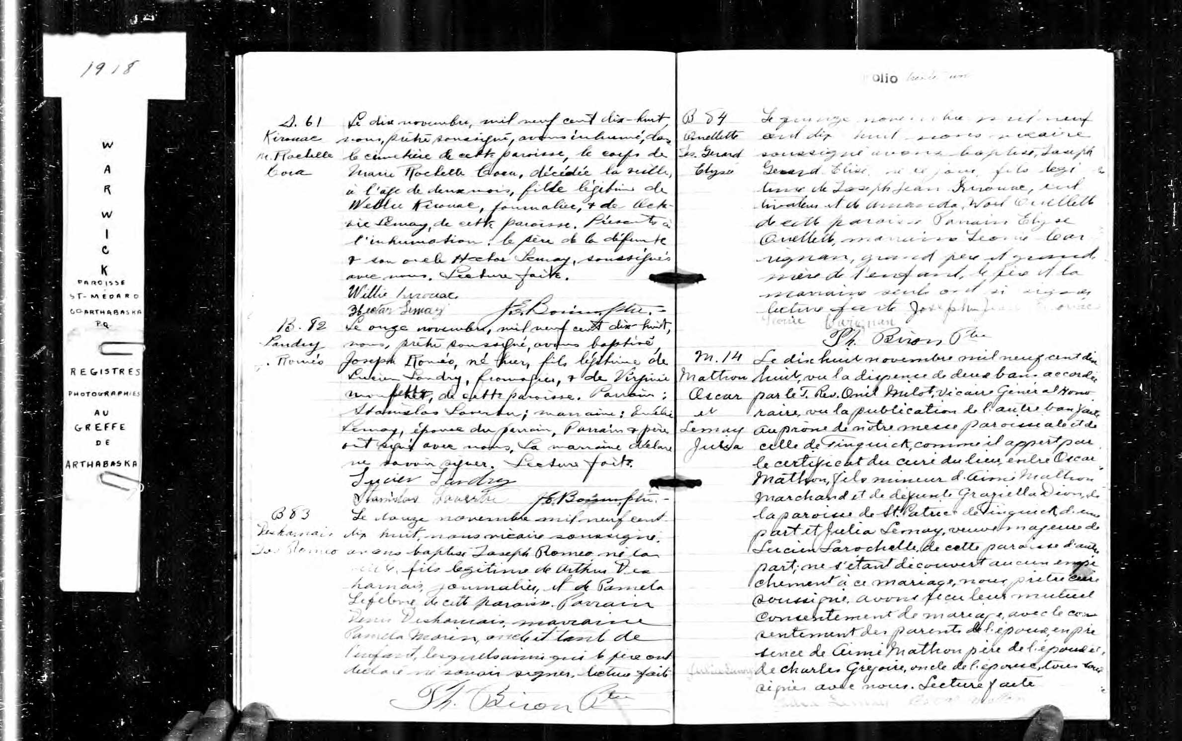 Acte de baptême