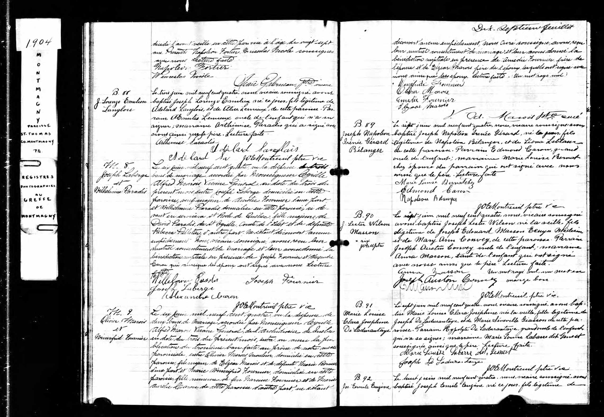 Acte de baptême