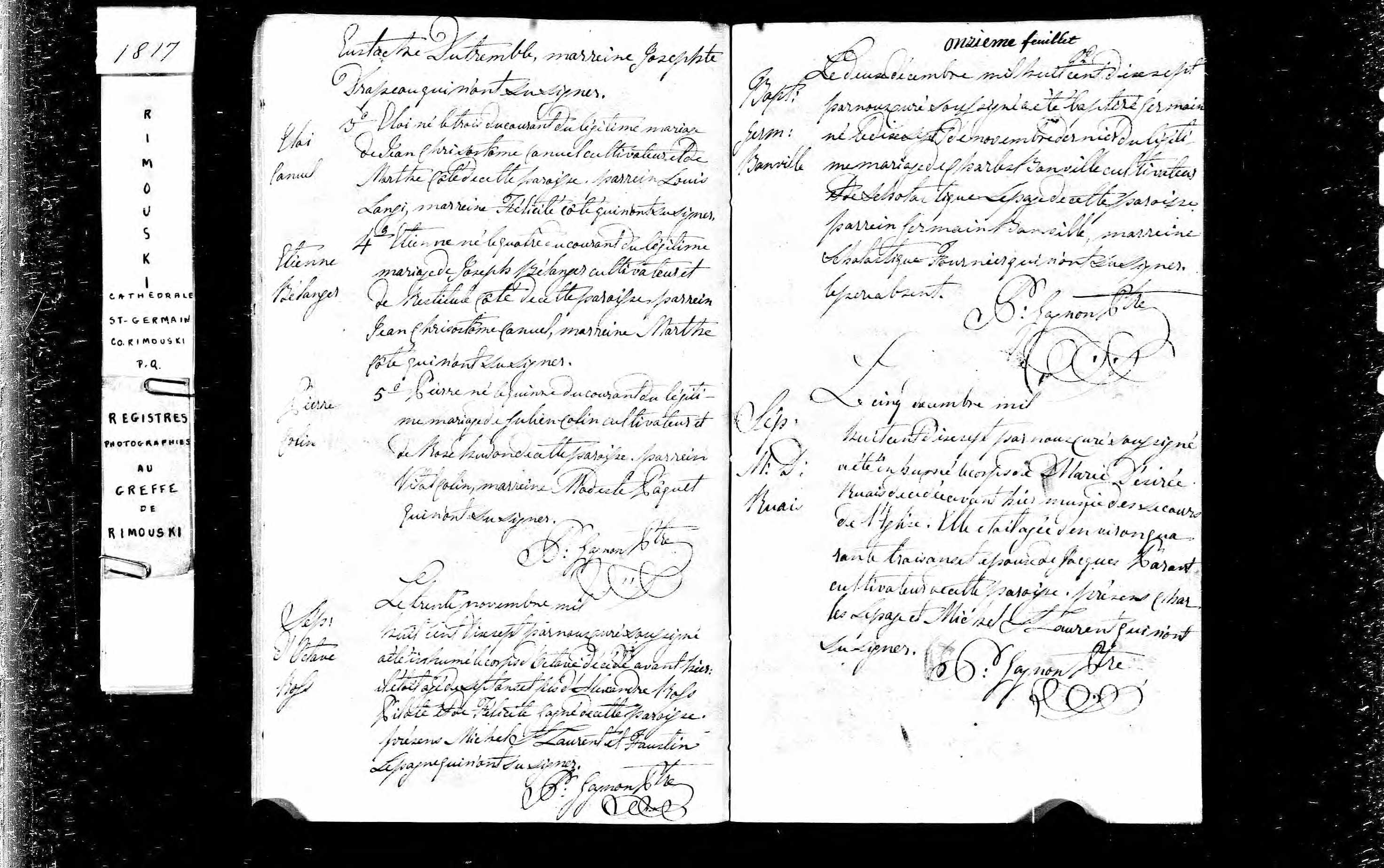 Acte de baptême