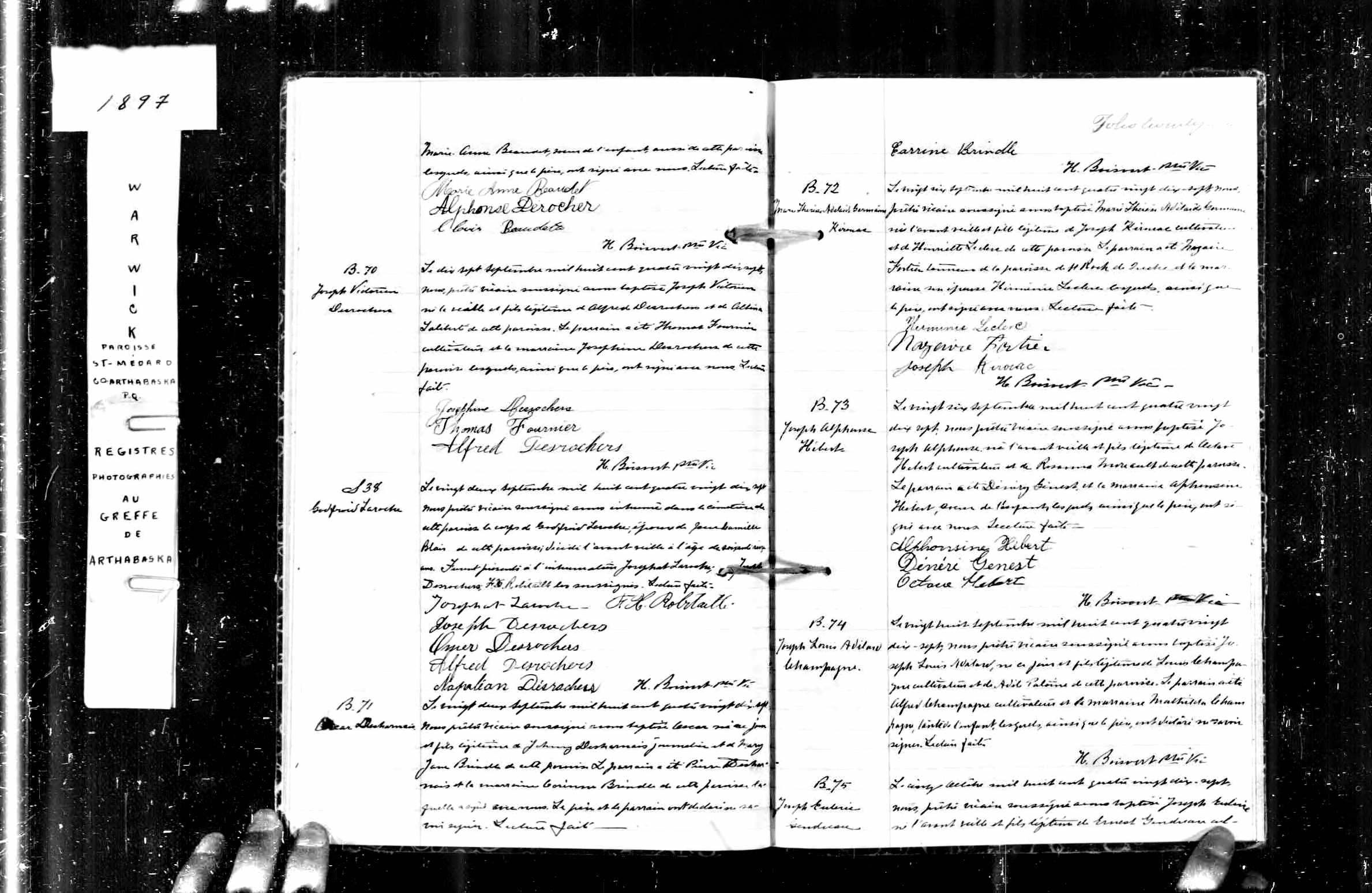 Acte de baptême Acte de baptême