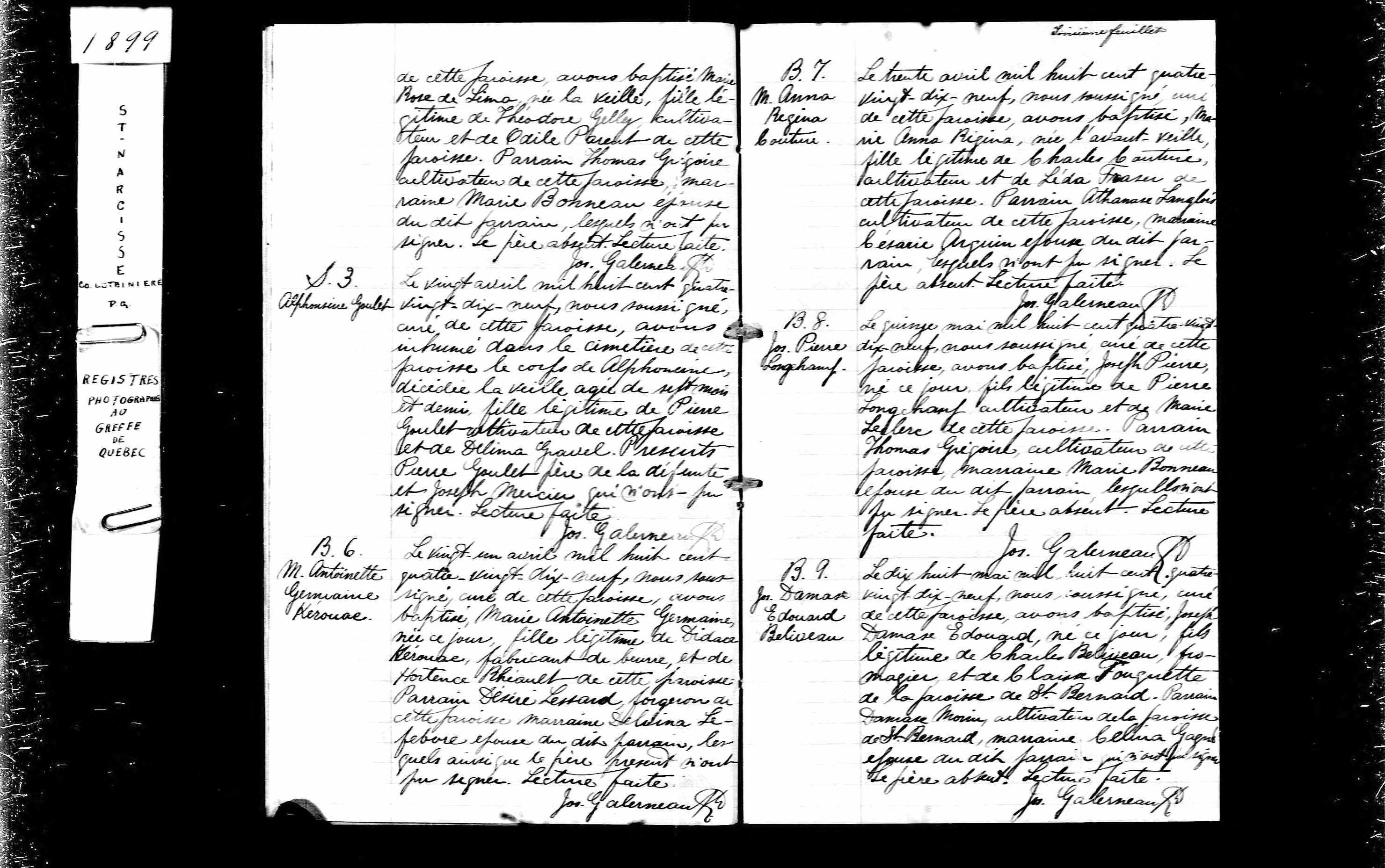 Acte de baptême
